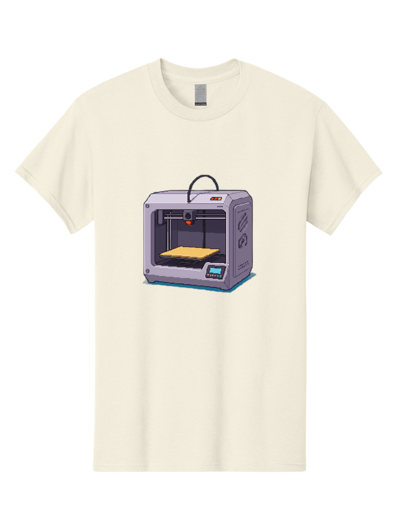 3D-Printer-7 Men'S Graphic Tee, 100% Cotton, Comfortable Casual Summer Wear, Machine Washable, 3D Printing Technology, Additive Manufacturing, Digital Fabrication, Rapid Prototyping, Layered Printing, Futuristic Innovation Baa041 27