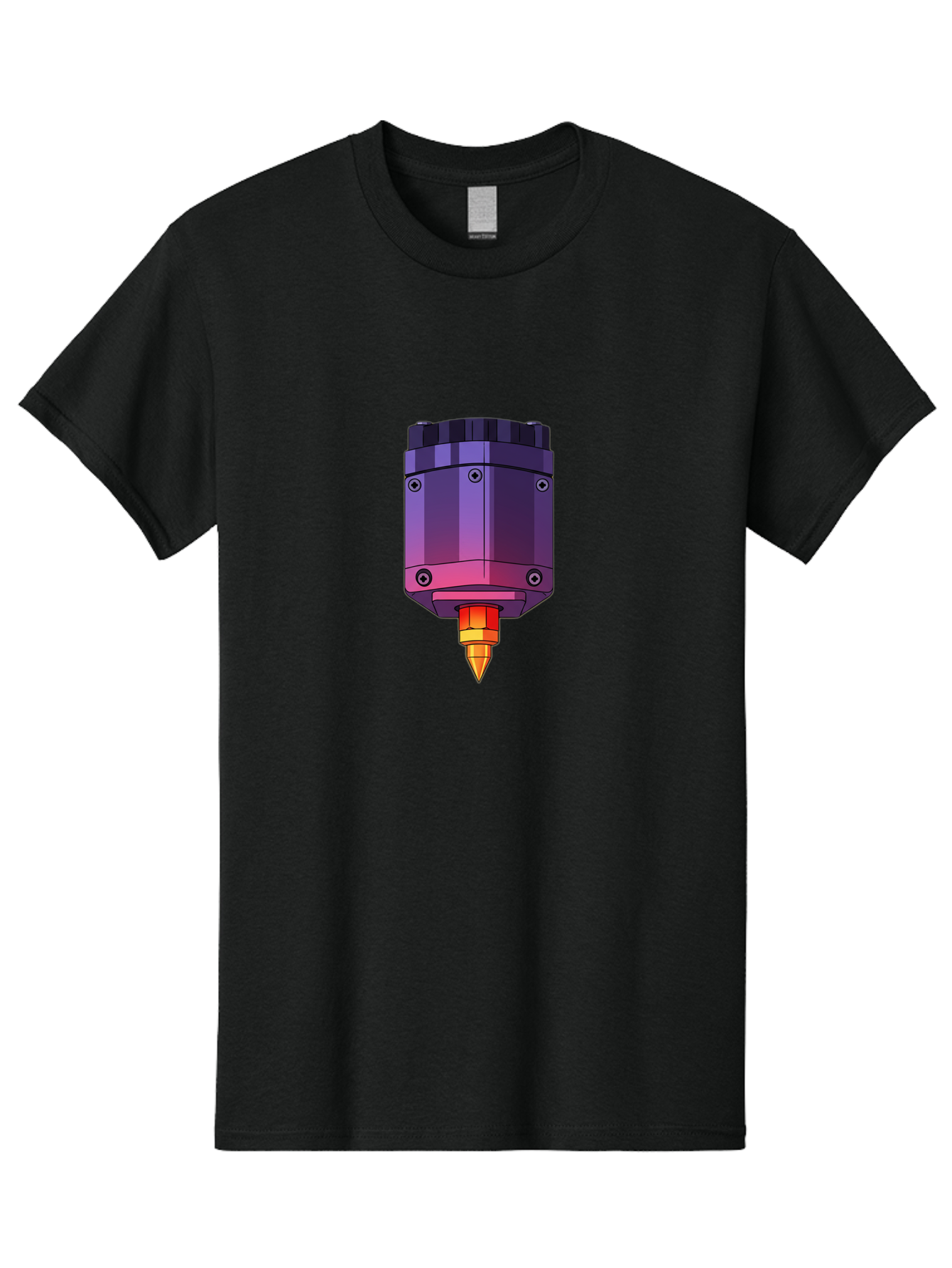 3D-Printer-Hotend-1 Men'S Graphic Tee, 100% Cotton, Comfortable Casual Summer Wear, Machine Washable, 3D Printing Technology, 3D Printer Extruder, Printer Head, Additive Manufacturing, 3D Modeling, Digital Fabrication, Rapid Prototyping Baa044 15