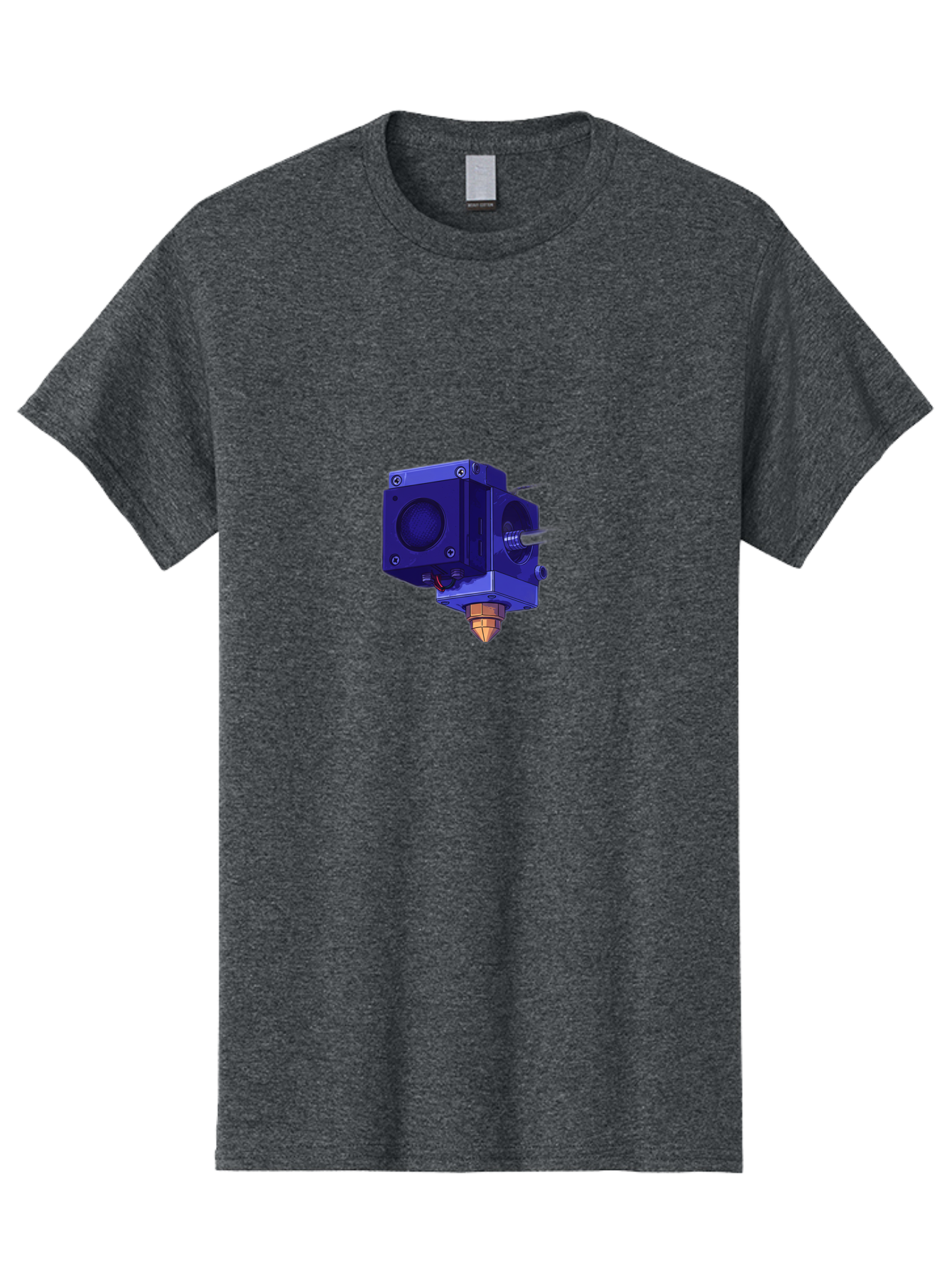 3D-Printer-Nozzle Men'S Graphic Tee, 100% Cotton, Comfortable Casual Summer Wear, Machine Washable, 3D Printing Technology, Extruder Head, 3D Modeling, Additive Manufacturing, Digital Fabrication, Rapid Prototyping, Innovative Design Baa046 15