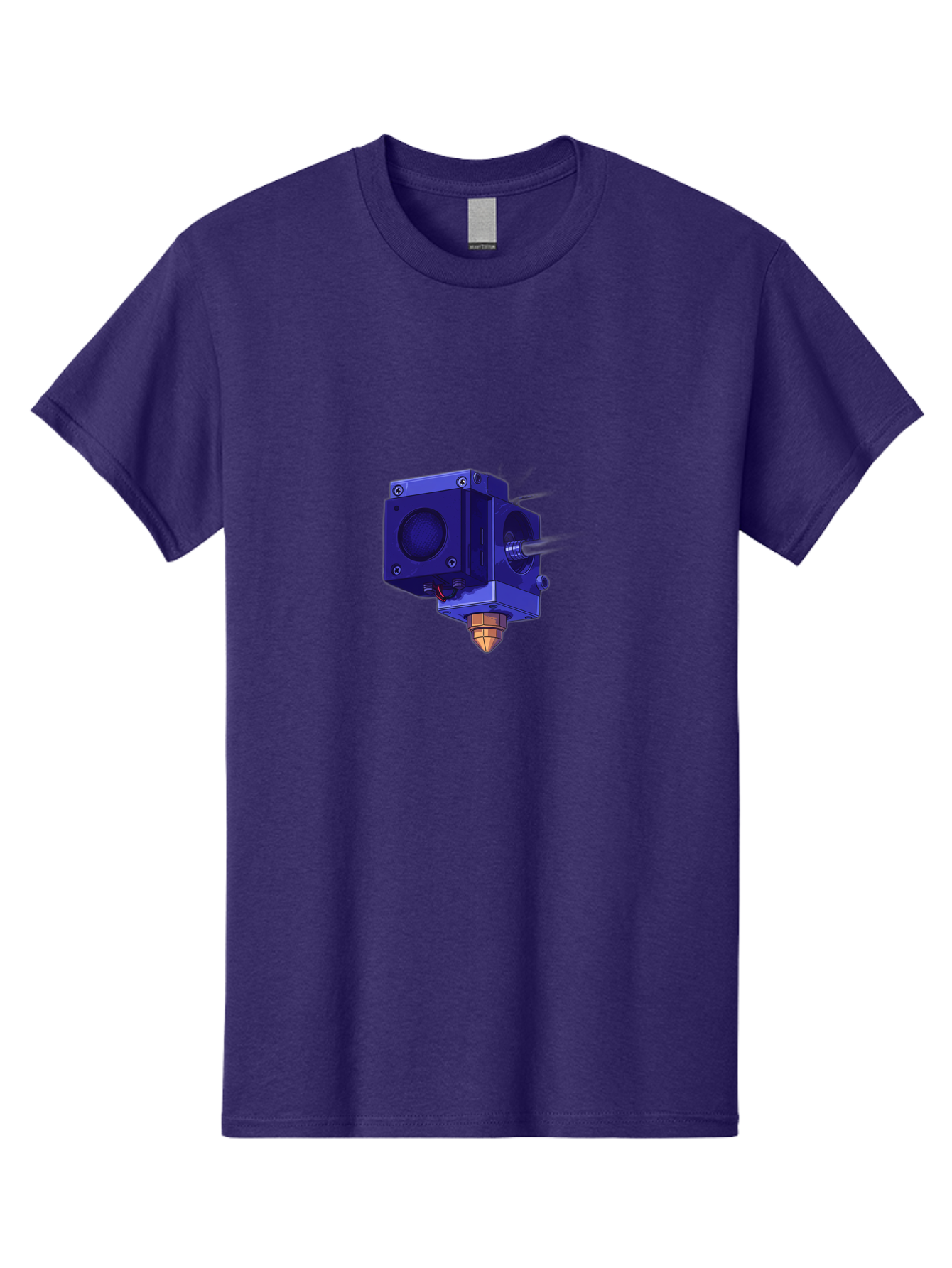 3D-Printer-Nozzle Men'S Graphic Tee, 100% Cotton, Comfortable Casual Summer Wear, Machine Washable, 3D Printing Technology, Extruder Head, 3D Modeling, Additive Manufacturing, Digital Fabrication, Rapid Prototyping, Innovative Design Baa046 19