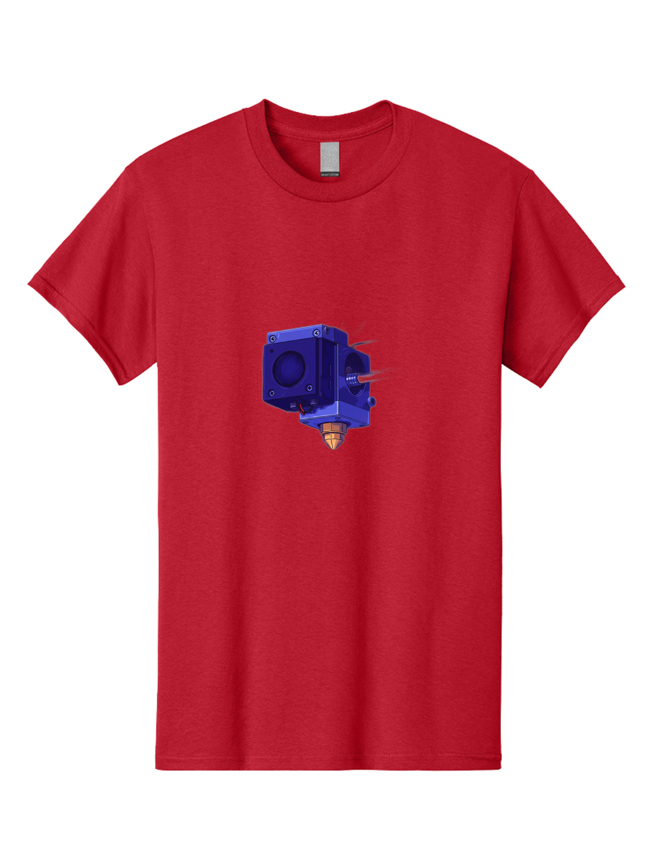 3D-Printer-Nozzle Men'S Graphic Tee, 100% Cotton, Comfortable Casual Summer Wear, Machine Washable, 3D Printing Technology, Extruder Head, 3D Modeling, Additive Manufacturing, Digital Fabrication, Rapid Prototyping, Innovative Design Baa046 9