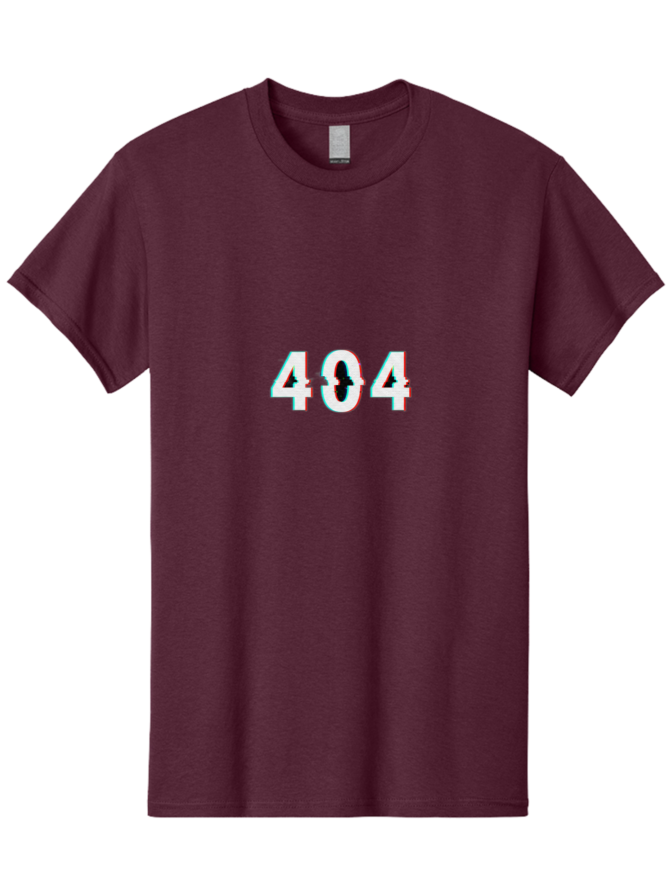 404-1 Men'S Graphic Tee, 100% Cotton, Comfortable Casual Summer Wear, Machine Washable, 404 Error, Glitch Effect, Distorted Text, Error Message, Page Not Found, Website Error, Digital Glitch Baa058 19