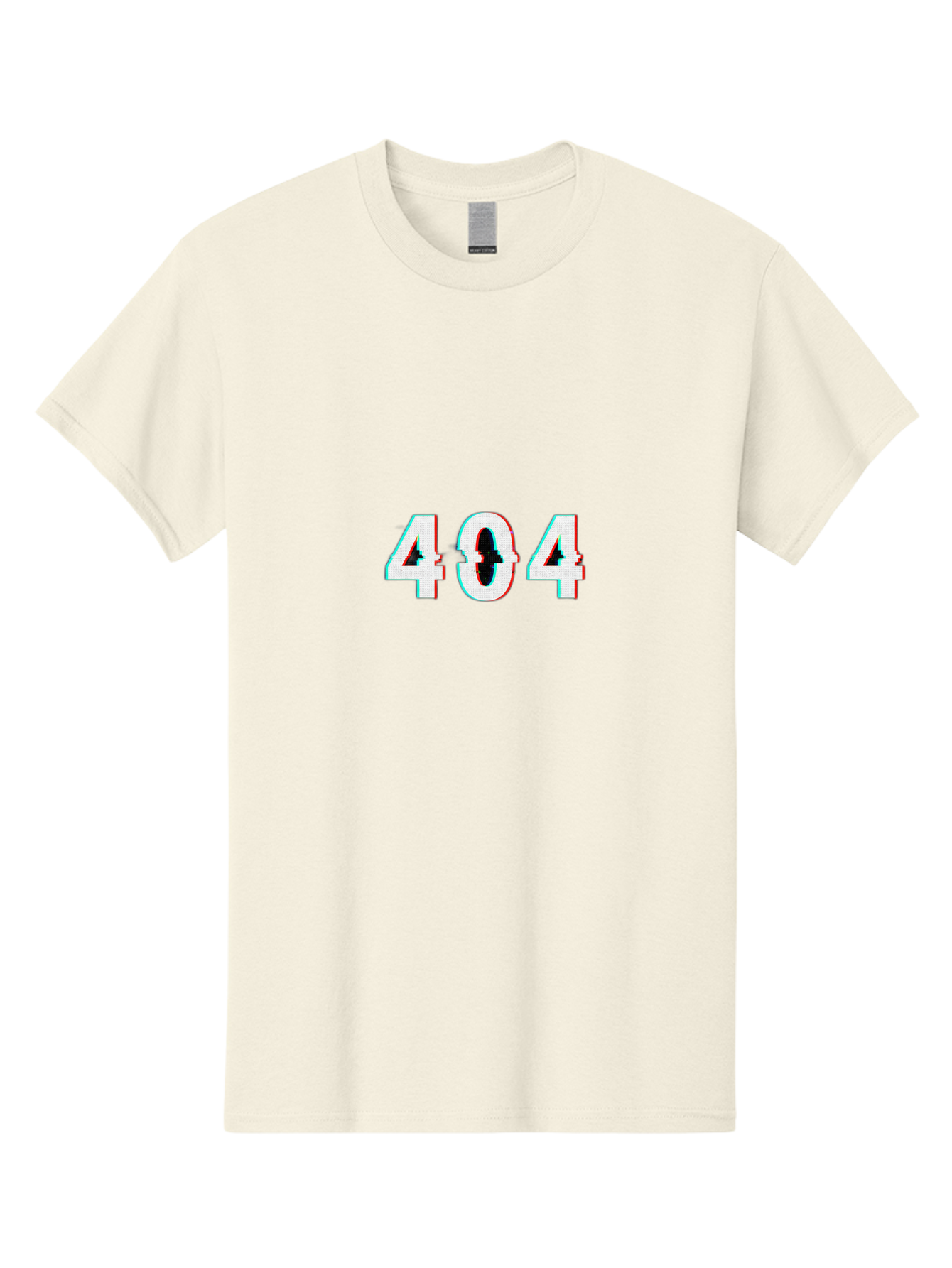 404-1 Men'S Graphic Tee, 100% Cotton, Comfortable Casual Summer Wear, Machine Washable, 404 Error, Glitch Effect, Distorted Text, Error Message, Page Not Found, Website Error, Digital Glitch Baa058 27