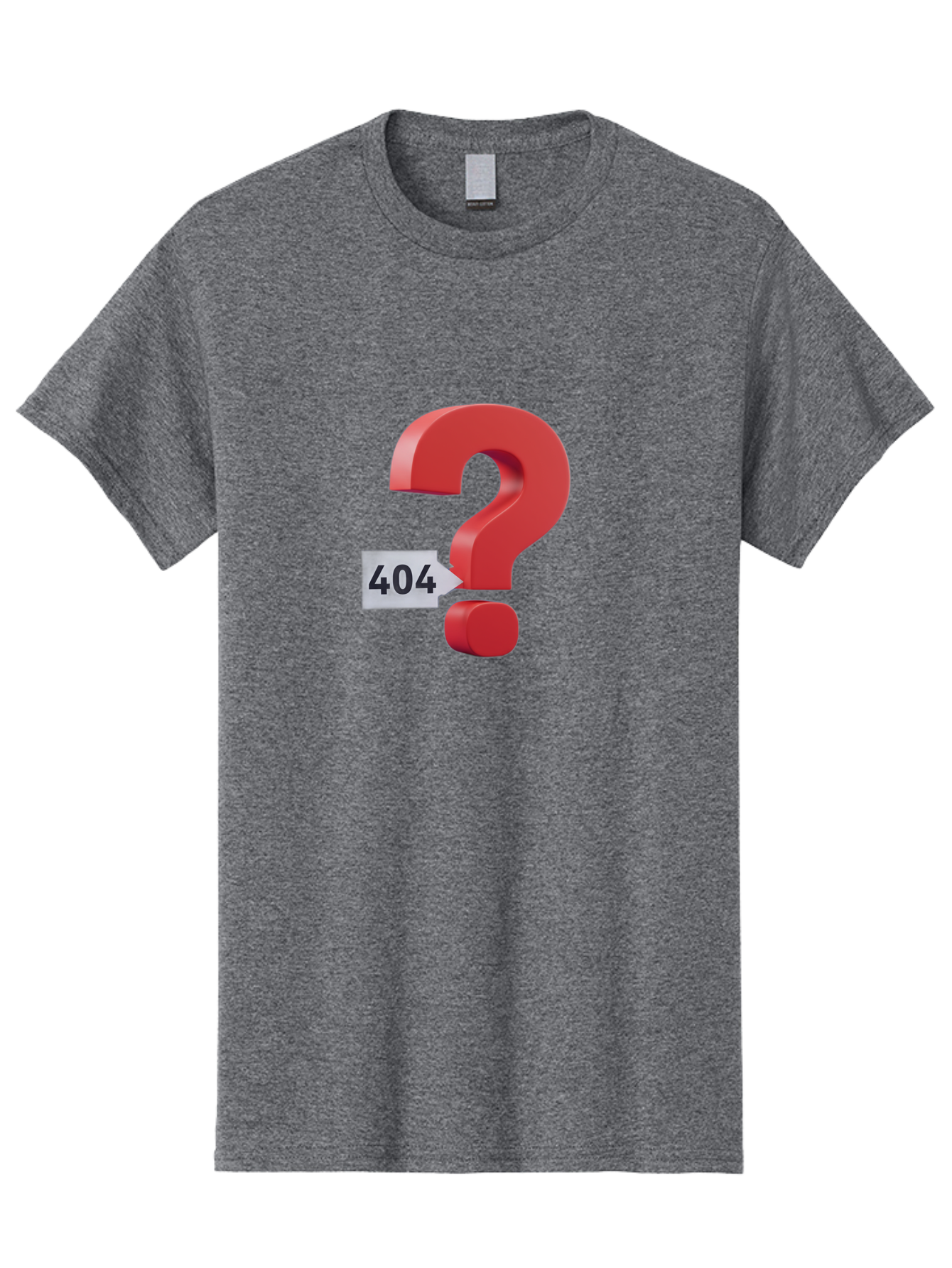 404-2 Men'S Graphic Tee, 100% Cotton, Comfortable Casual Summer Wear, Machine Washable, Error Message, Page Not Found, 404 Number, Question Mark, Digital Glitch, Website Error, Technical Issue, Problem Solving, Troubleshooting Baa059 11