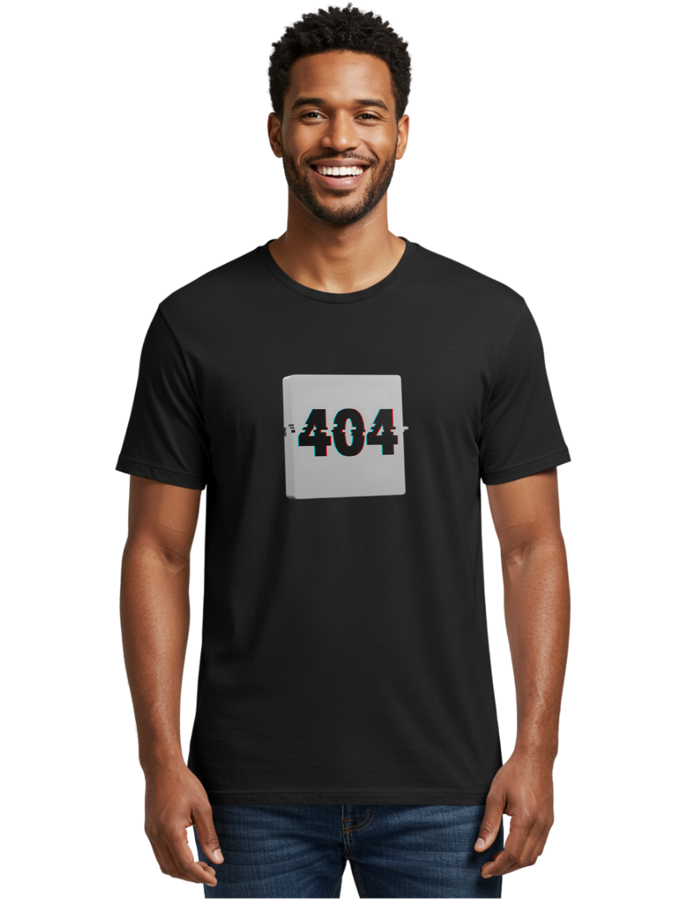 404-7 Men'S Graphic Tee, 100% Cotton, Comfortable Casual Summer Wear, Machine Washable, 404 Error, Page Not Found, Digital Glitch, Distorted Text, Error Message, Broken Link, Website Issue, Technical Problem, Online Error Baa064 11