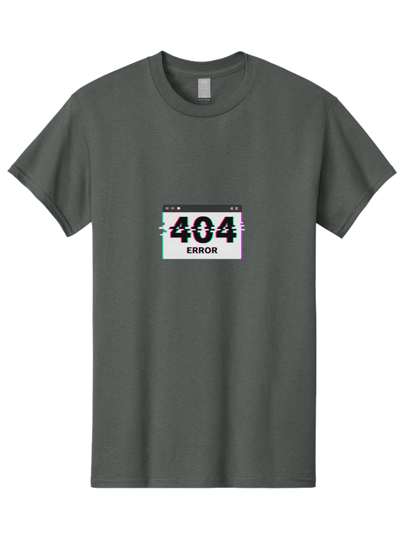 404-Error-2 Men'S Graphic Tee, 100% Cotton, Comfortable Casual Summer Wear, Machine Washable, 404 Error Page, Glitch Effect, Distorted Text, Broken Link, Webpage Not Found, Glitch Art, Error Message, Cyberpunk, Distorted Graphic, 404, Error Baa076 11