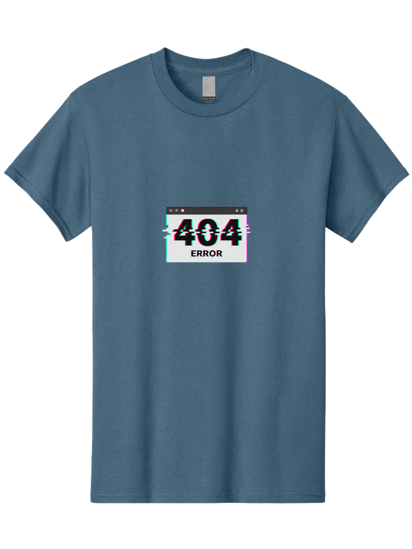 404-Error-2 Men'S Graphic Tee, 100% Cotton, Comfortable Casual Summer Wear, Machine Washable, 404 Error Page, Glitch Effect, Distorted Text, Broken Link, Webpage Not Found, Glitch Art, Error Message, Cyberpunk, Distorted Graphic, 404, Error Baa076 25
