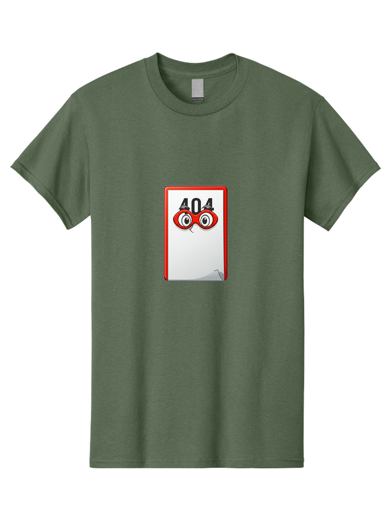 404-Error-Page-1 Men'S Graphic Tee, 100% Cotton, Comfortable Casual Summer Wear, Machine Washable, Error Page Not Found, 404 Error, Web Page Error, Page Not Found, Cartoon Illustration, Red Glasses, Website Error, Web Development Baa088 27