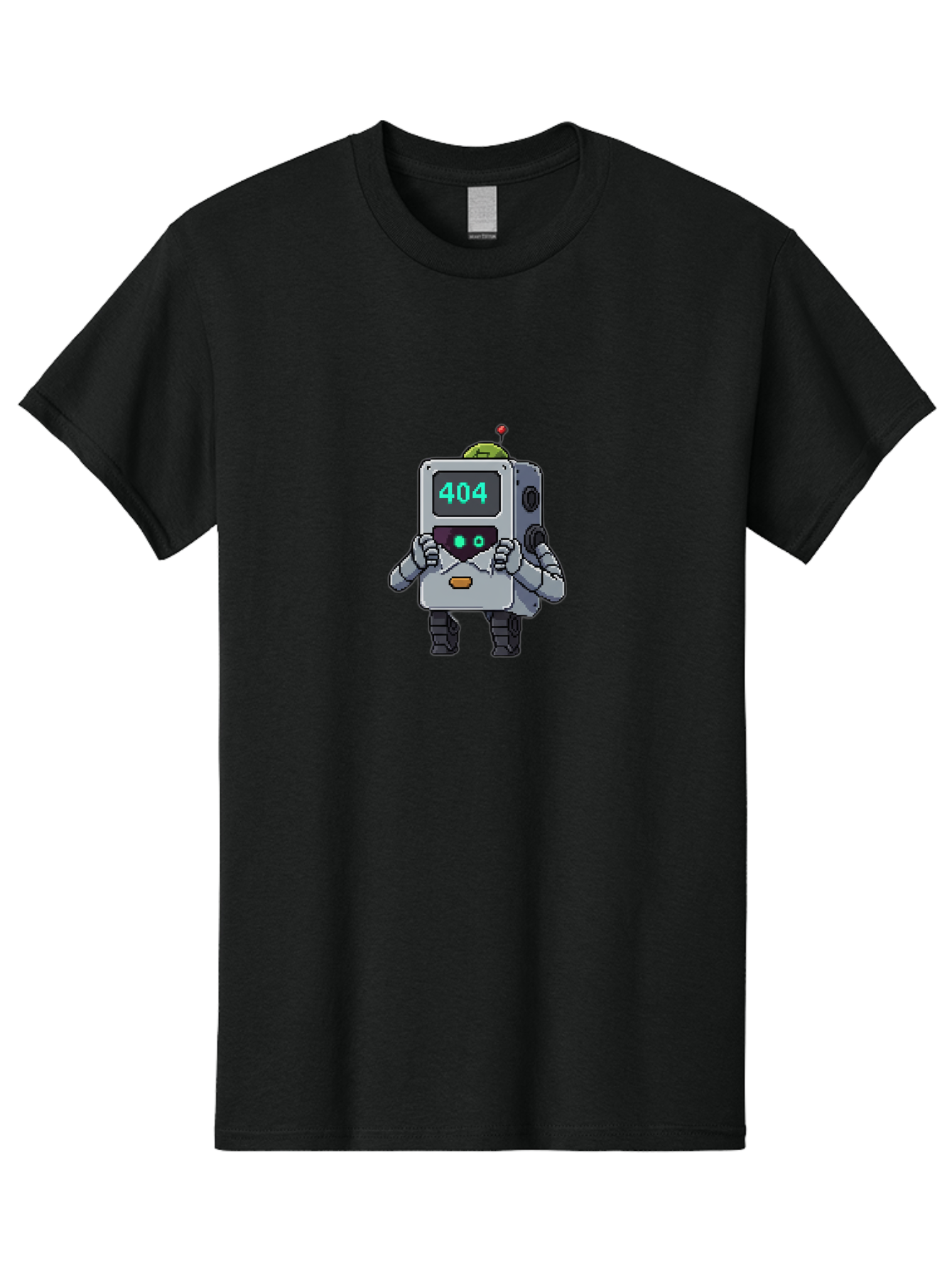 404-Robot-1 Men'S Graphic Tee, 100% Cotton, Comfortable Casual Summer Wear, Machine Washable, Robot With 404 Error Message, Error Page, Broken Link, Page Not Found, Malfunctioning Robot, Cartoon Style, Digital Art, Futuristic Design, Baa106 11