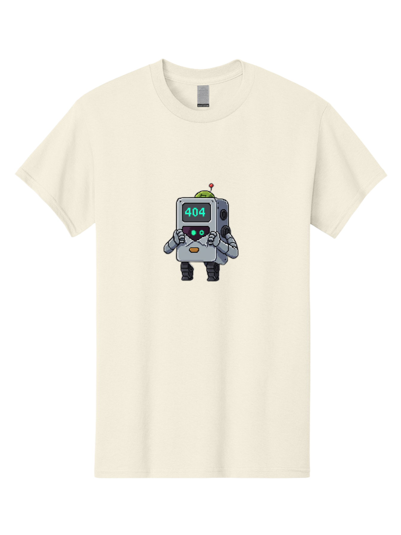 404-Robot-1 Men'S Graphic Tee, 100% Cotton, Comfortable Casual Summer Wear, Machine Washable, Robot With 404 Error Message, Error Page, Broken Link, Page Not Found, Malfunctioning Robot, Cartoon Style, Digital Art, Futuristic Design, Baa106 13