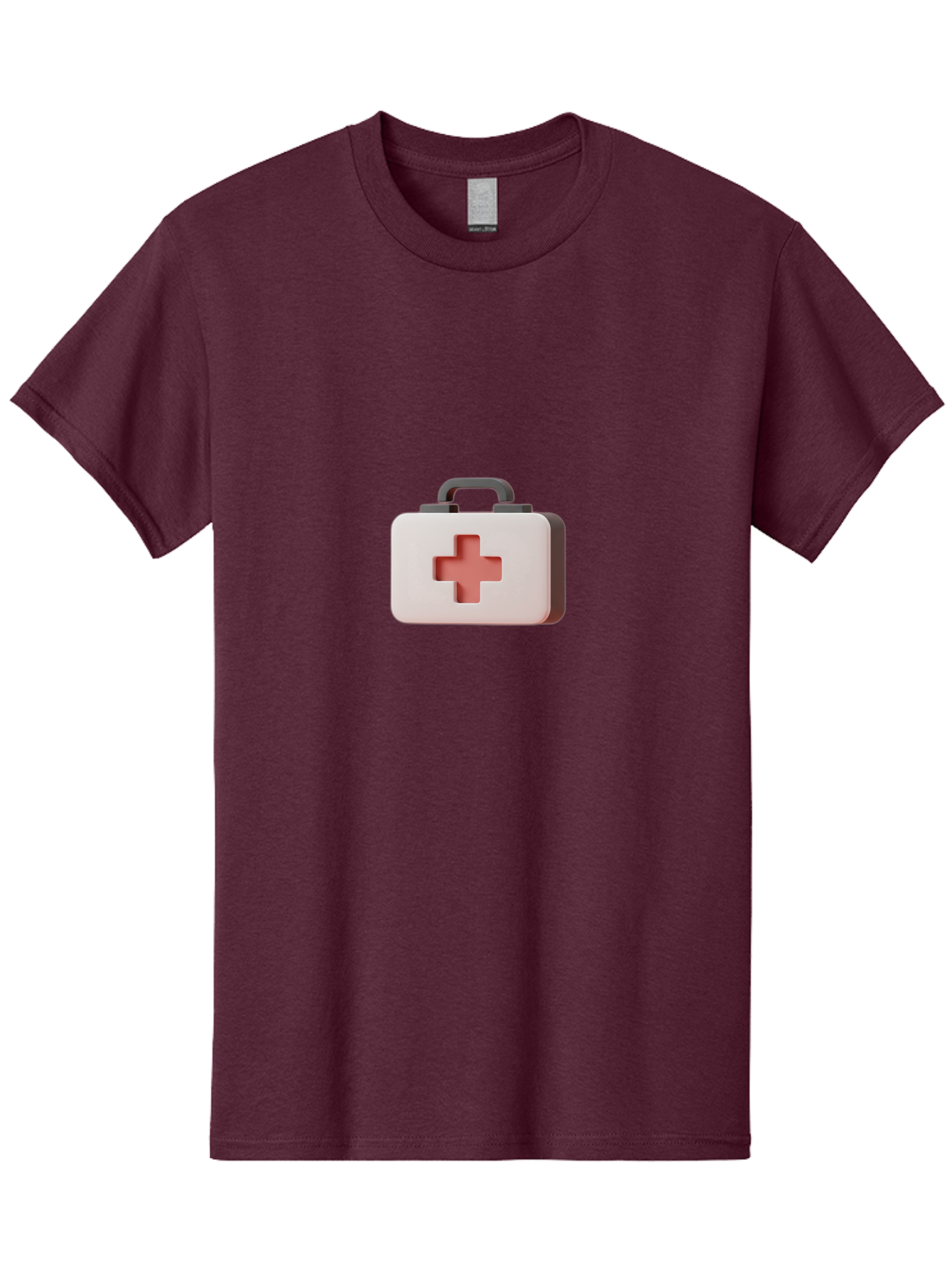 Aid-Kit-2 Men'S Graphic Tee, 100% Cotton, Comfortable Casual Summer Wear, Machine Washable, First Aid Kit, Medical Cross, Health Care, Emergency Response, Medical Symbol, Red Cross Baa125 19