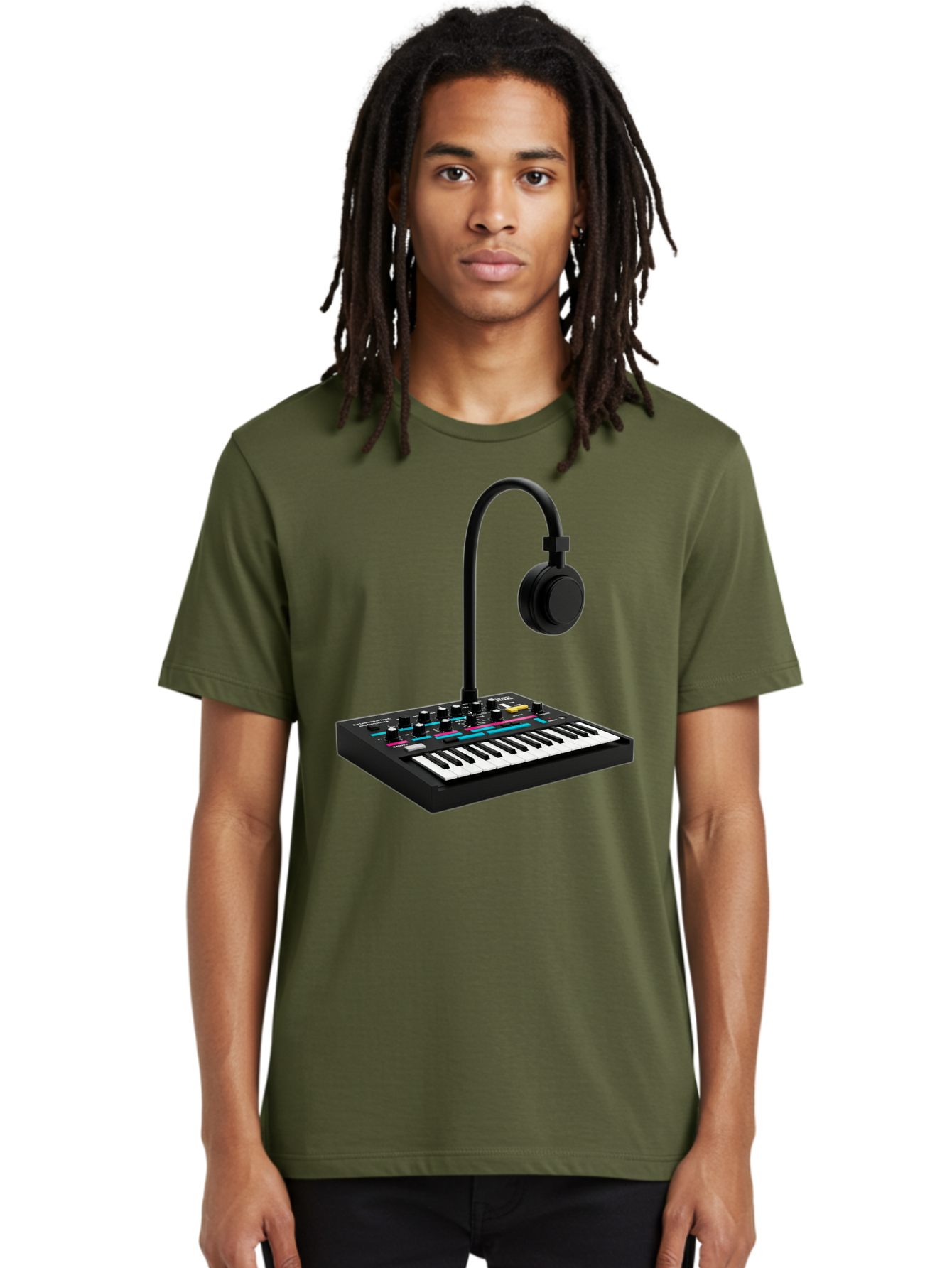 Arturia-Minilab-Mkii Men'S Graphic Tee, 100% Cotton, Comfortable Casual Summer Wear, Machine Washable, Korg Minilogue Synthesizer, Electronic Music Production, Sound Design, Music Creation, Audio Equipment, Midi Controller, Music Gear, Baa140 20