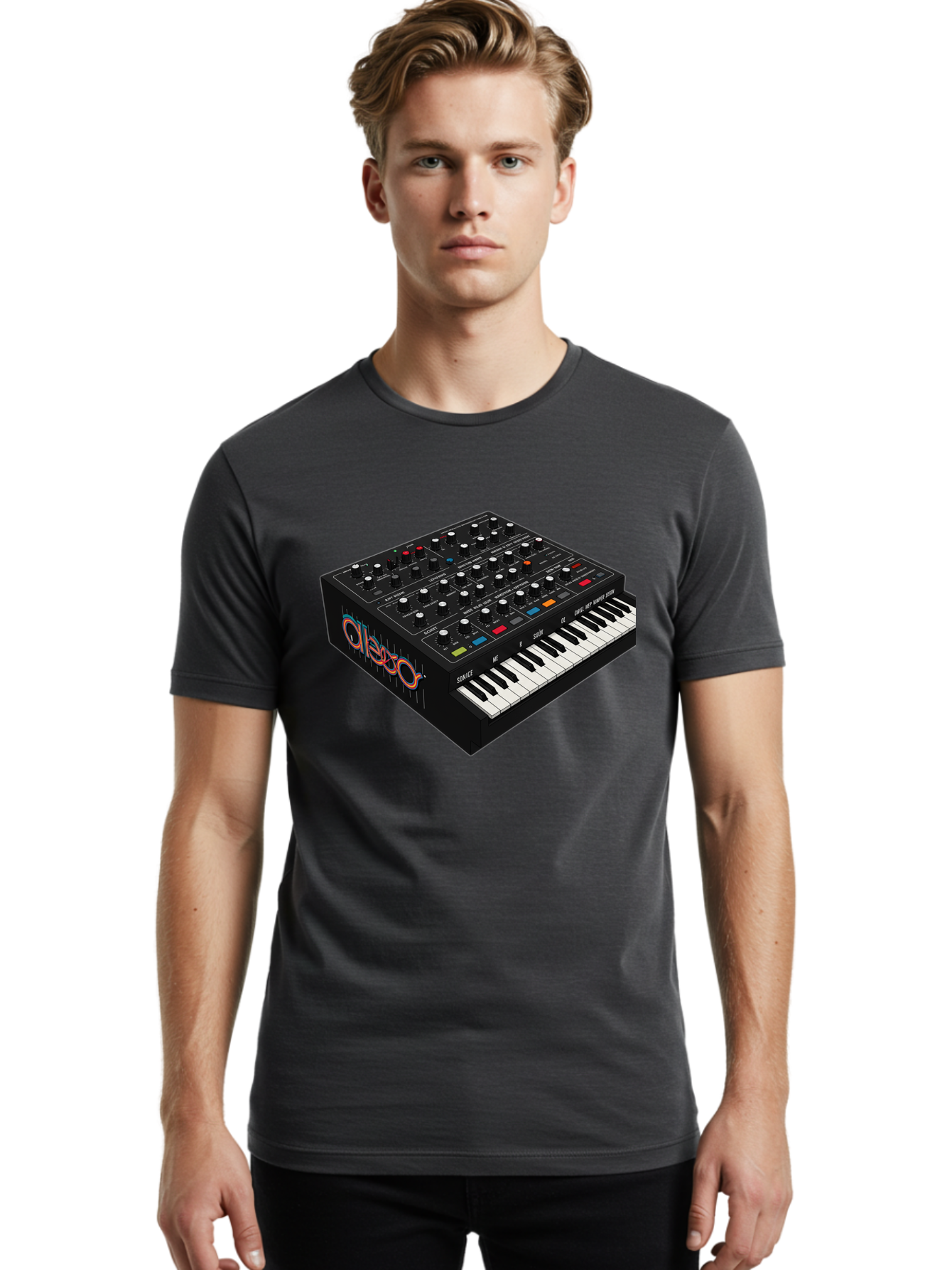 Arturia-Minilab Men'S Graphic Tee, 100% Cotton, Comfortable Casual Summer Wear, Machine Washable, Electronic Keyboard, Synthesizer, Music Production, Sound Design, Midi Controller, Music Technology, Audio Equipment, Musical Instrument, Baa141 26