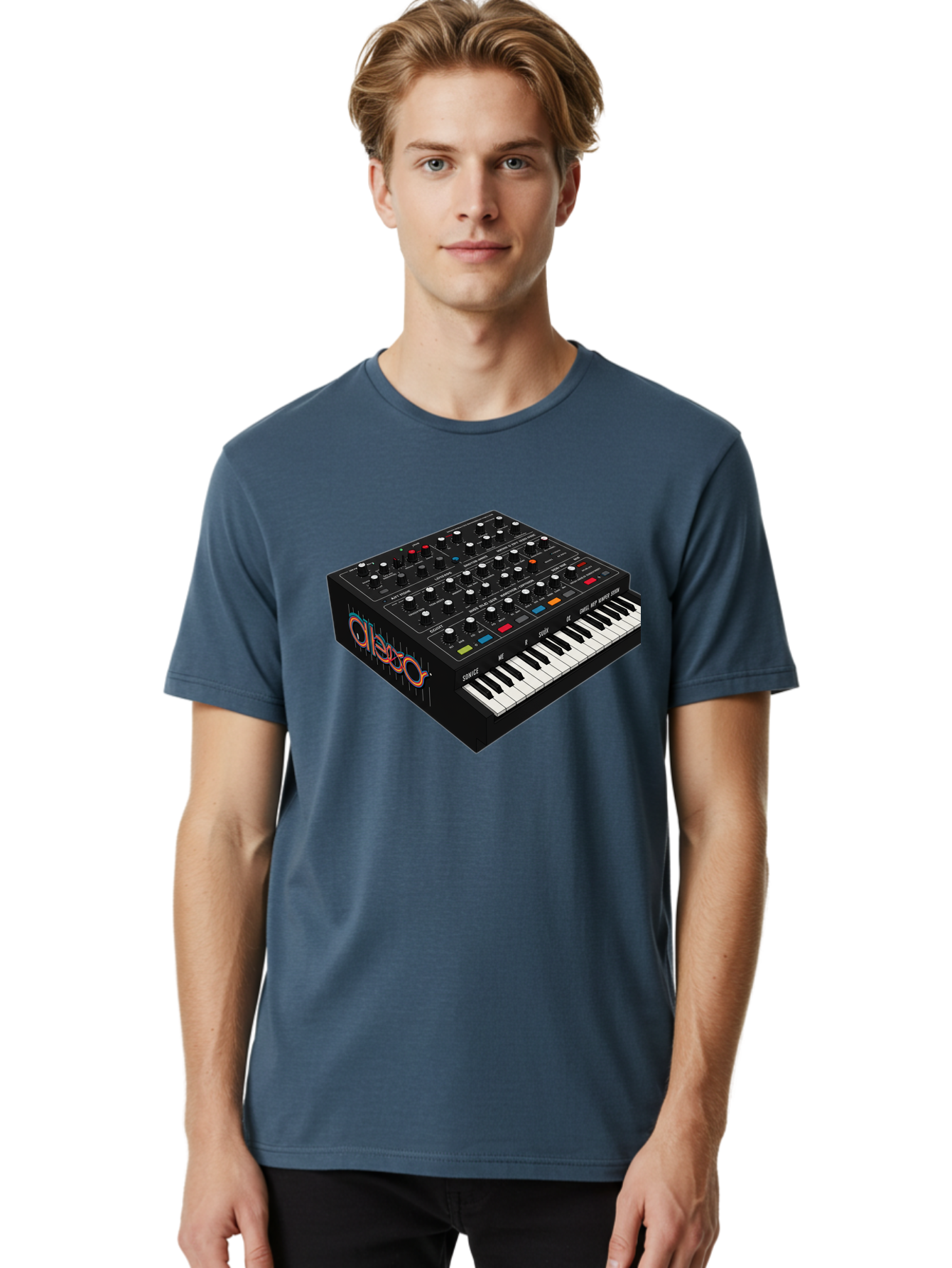 Arturia-Minilab Men'S Graphic Tee, 100% Cotton, Comfortable Casual Summer Wear, Machine Washable, Electronic Keyboard, Synthesizer, Music Production, Sound Design, Midi Controller, Music Technology, Audio Equipment, Musical Instrument, Baa141 30