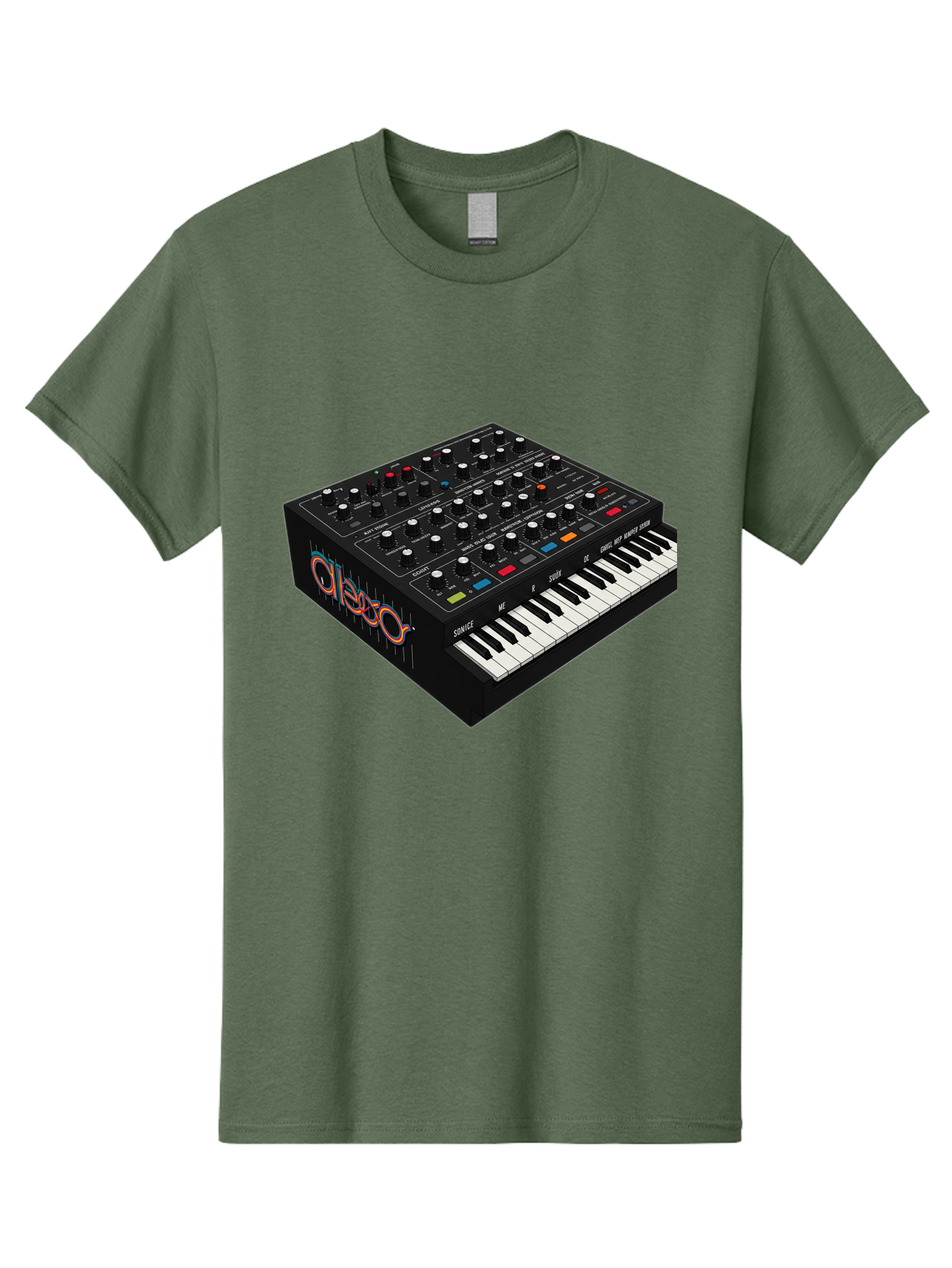 Arturia-Minilab Men'S Graphic Tee, 100% Cotton, Comfortable Casual Summer Wear, Machine Washable, Electronic Keyboard, Synthesizer, Music Production, Sound Design, Midi Controller, Music Technology, Audio Equipment, Musical Instrument, Baa141 1