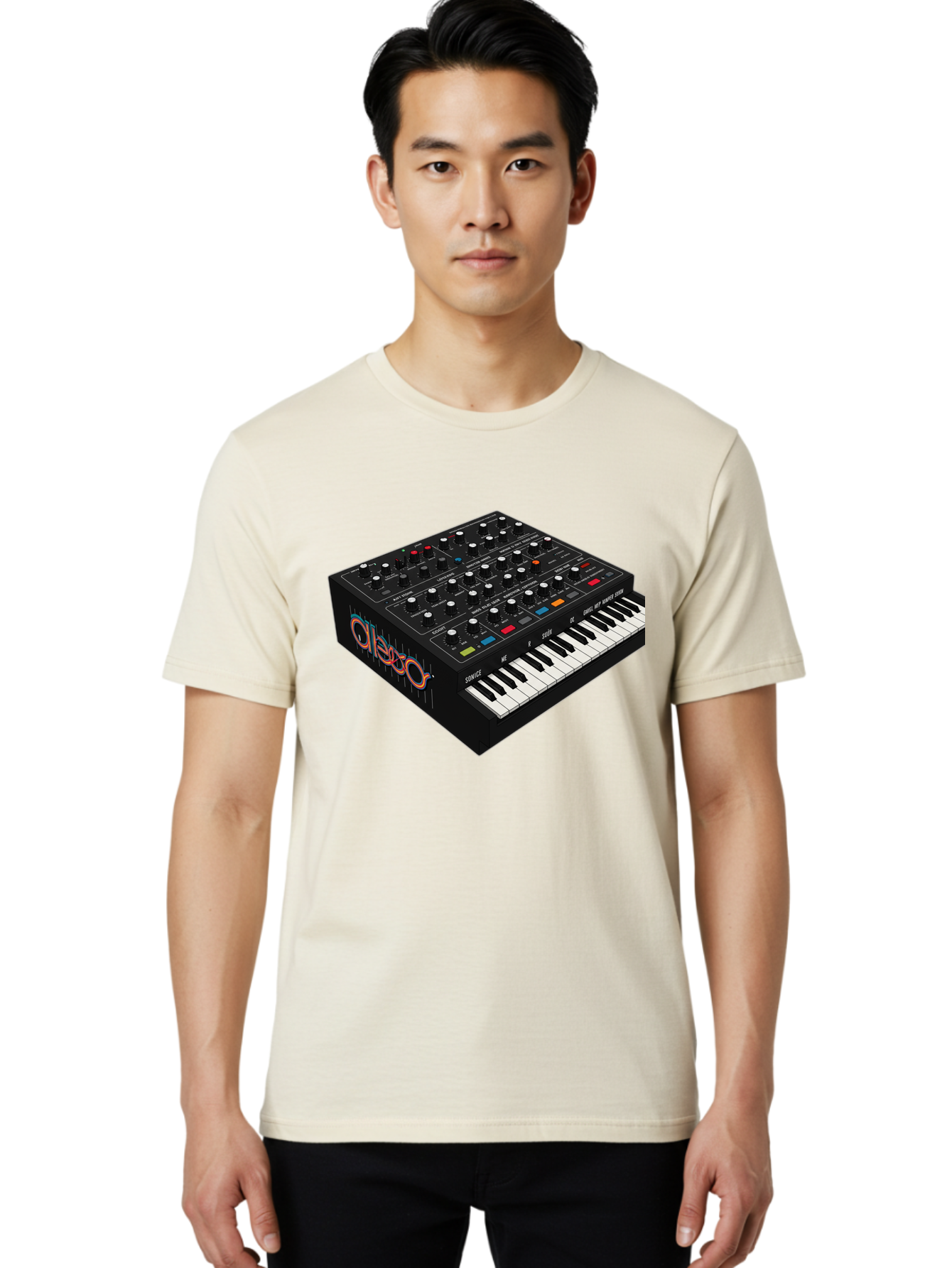 Arturia-Minilab Men'S Graphic Tee, 100% Cotton, Comfortable Casual Summer Wear, Machine Washable, Electronic Keyboard, Synthesizer, Music Production, Sound Design, Midi Controller, Music Technology, Audio Equipment, Musical Instrument, Baa141 20