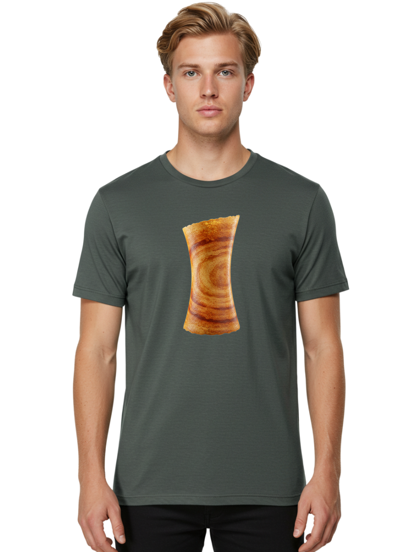Bacon-Strip Men'S Graphic Tee, 100% Cotton, Comfortable Casual Summer Wear, Machine Washable, Crispy Bacon, Fried Meat, Savory Snack, Breakfast Food, Browned Edges, Appetizing Strip, Delicious Bacon Strip Baa144 2