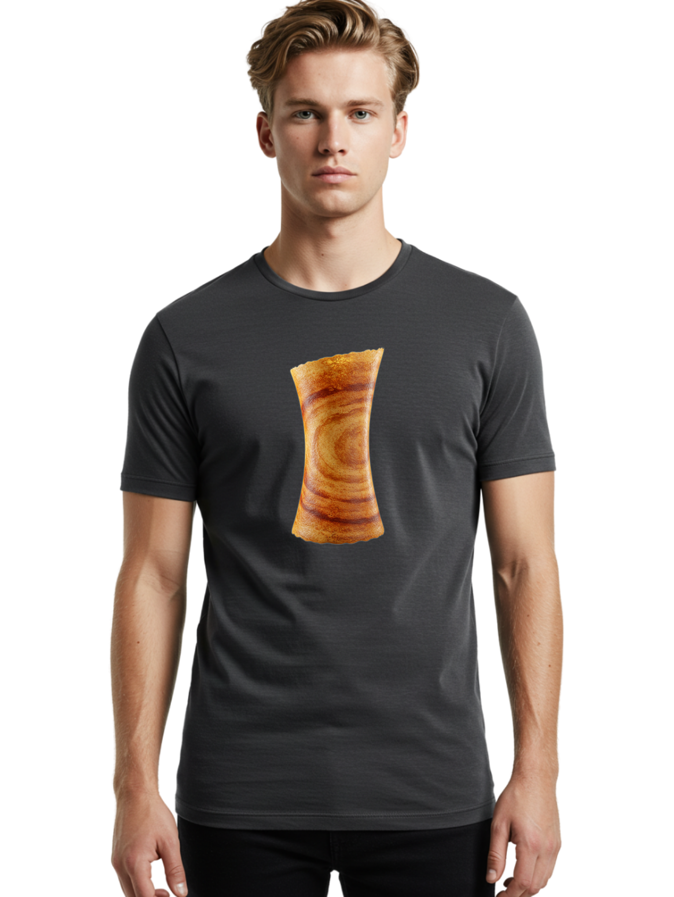 Bacon-Strip Men'S Graphic Tee, 100% Cotton, Comfortable Casual Summer Wear, Machine Washable, Crispy Bacon, Fried Meat, Savory Snack, Breakfast Food, Browned Edges, Appetizing Strip, Delicious Bacon Strip Baa144 18
