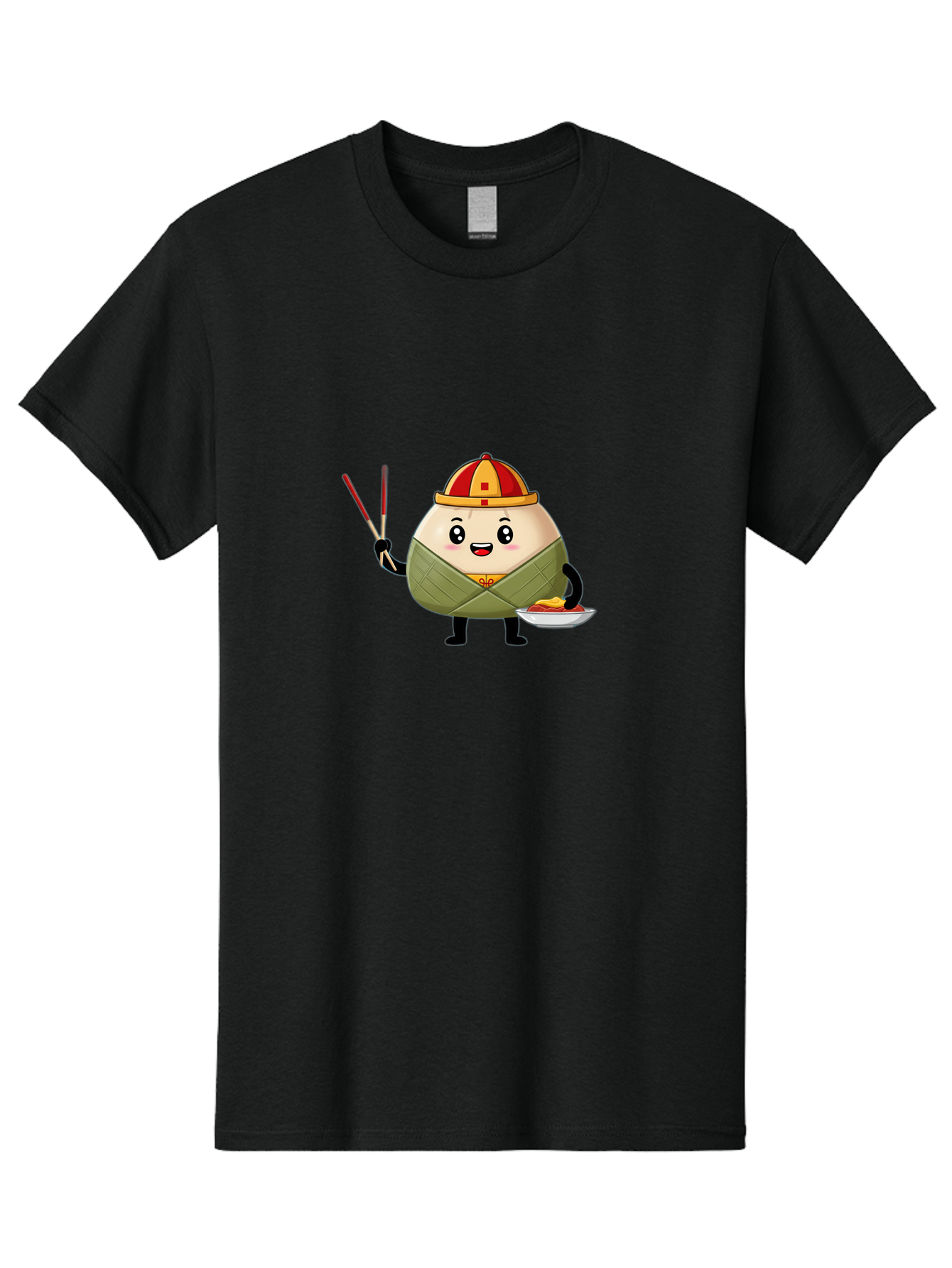 Banh-Chung Men'S Graphic Tee, 100% Cotton, Comfortable Casual Summer Wear, Machine Washable, Vietnamese Traditional Food, Bánh Ch?ng, Rice Cake, Festive Dish, Cultural Heritage, Tet Celebration, Asian Cuisine, Traditional Recipe Baa151 9