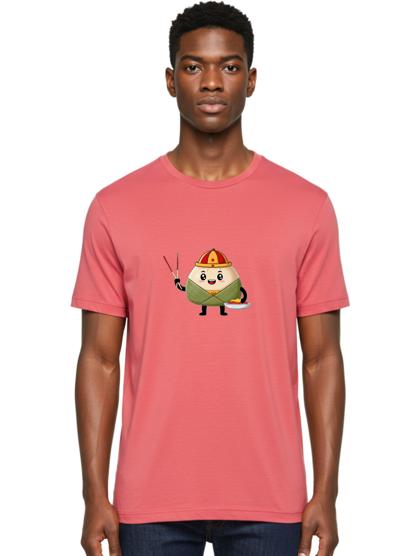 Banh-Chung Men'S Graphic Tee, 100% Cotton, Comfortable Casual Summer Wear, Machine Washable, Vietnamese Traditional Food, Bánh Ch?ng, Rice Cake, Festive Dish, Cultural Heritage, Tet Celebration, Asian Cuisine, Traditional Recipe Baa151 18