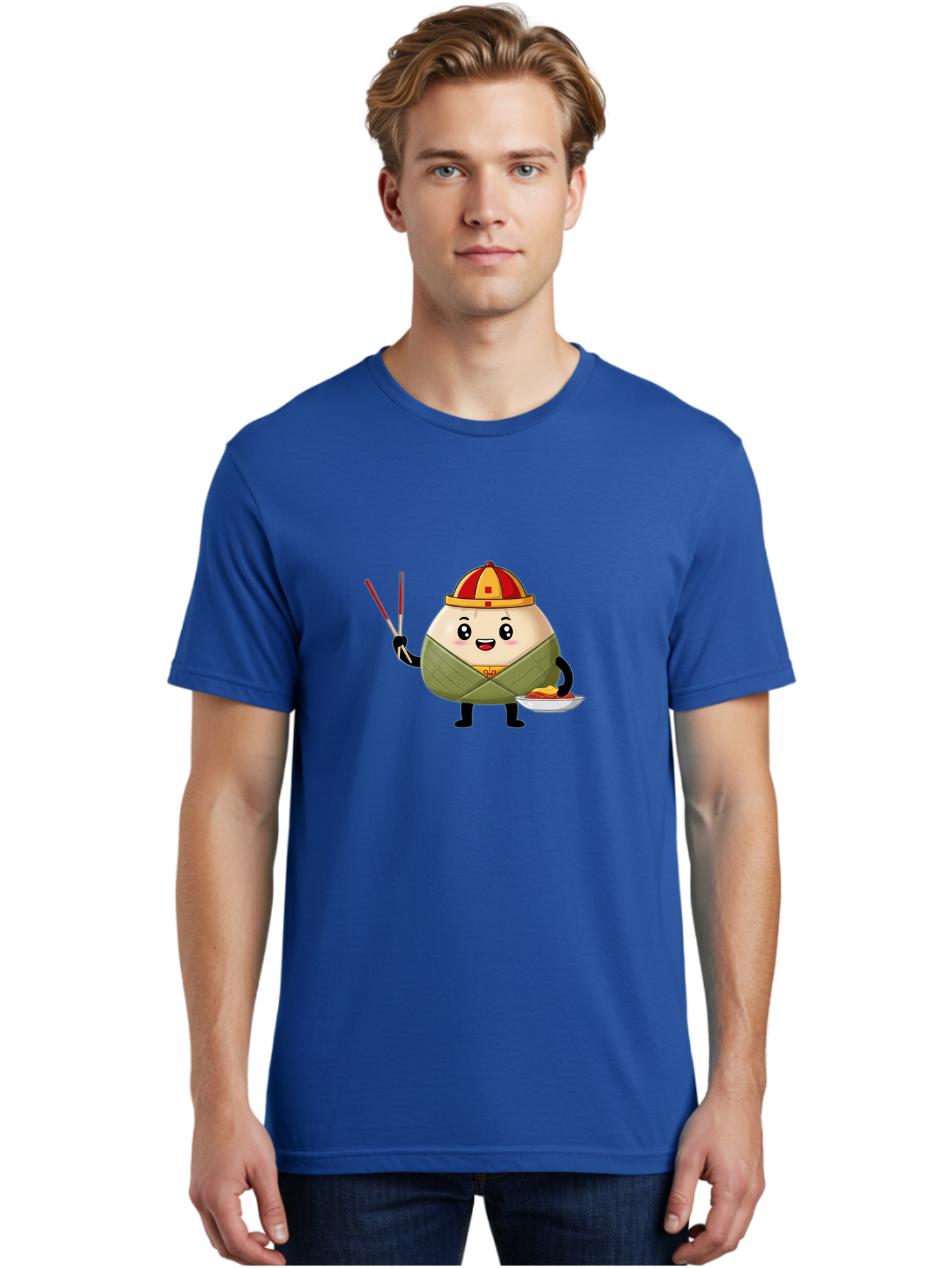 Banh-Chung Men'S Graphic Tee, 100% Cotton, Comfortable Casual Summer Wear, Machine Washable, Vietnamese Traditional Food, Bánh Ch?ng, Rice Cake, Festive Dish, Cultural Heritage, Tet Celebration, Asian Cuisine, Traditional Recipe Baa151 30