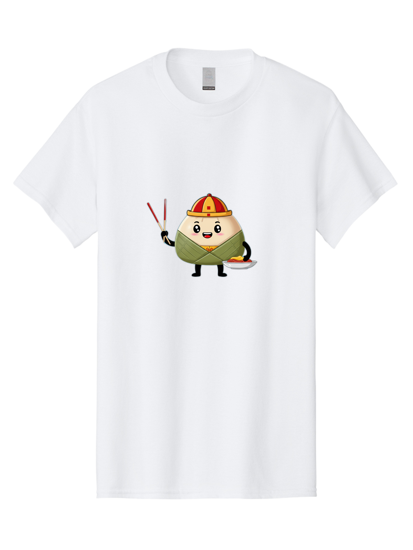 Banh-Chung Men'S Graphic Tee, 100% Cotton, Comfortable Casual Summer Wear, Machine Washable, Vietnamese Traditional Food, Bánh Ch?ng, Rice Cake, Festive Dish, Cultural Heritage, Tet Celebration, Asian Cuisine, Traditional Recipe Baa151 5