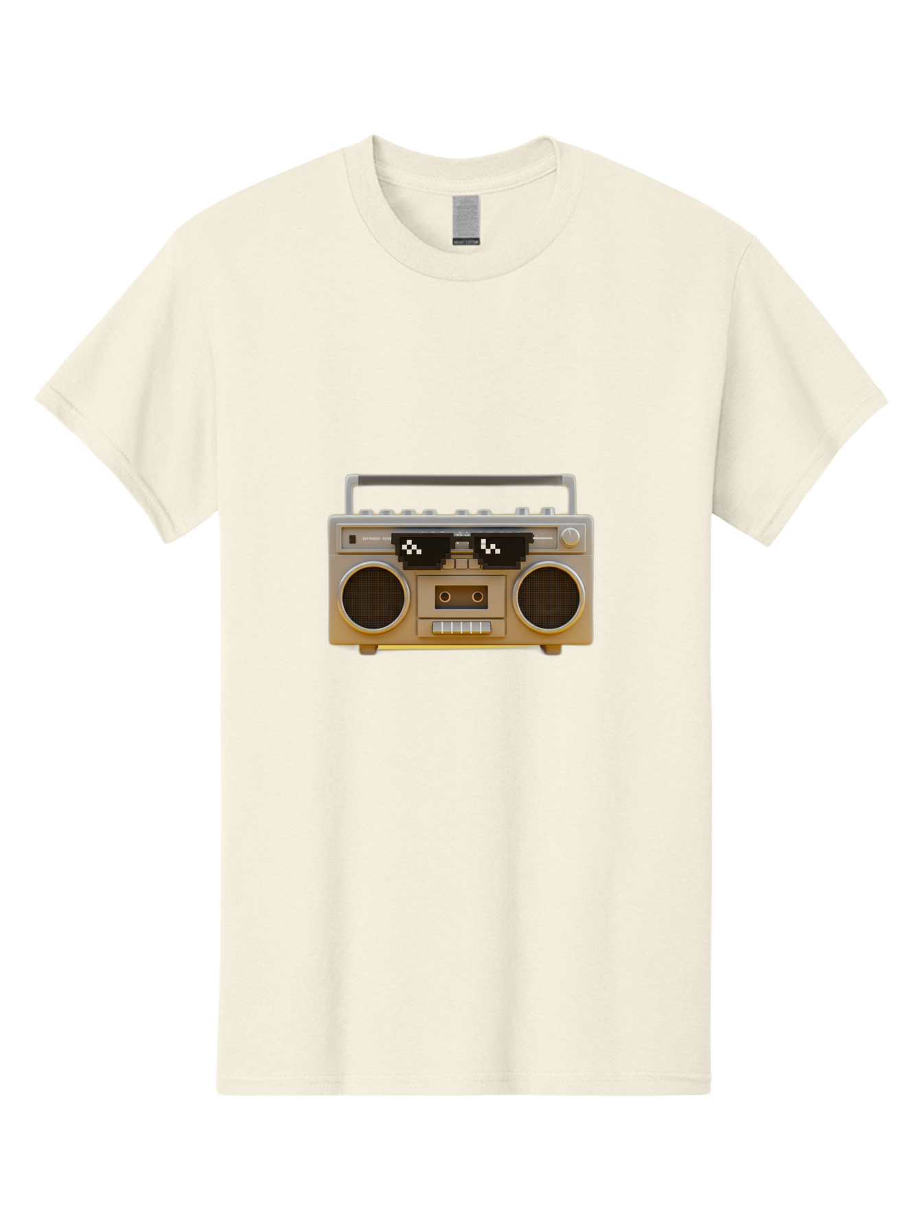 Boombox-2 Men'S Graphic Tee, 100% Cotton, Comfortable Casual Summer Wear, Machine Washable, Retro Boombox, Cassette Player, 80S Music, Vintage Electronics, Portable Music Player, Nostalgic Tech, Pixel Art, Cassette Tape Baa183 21