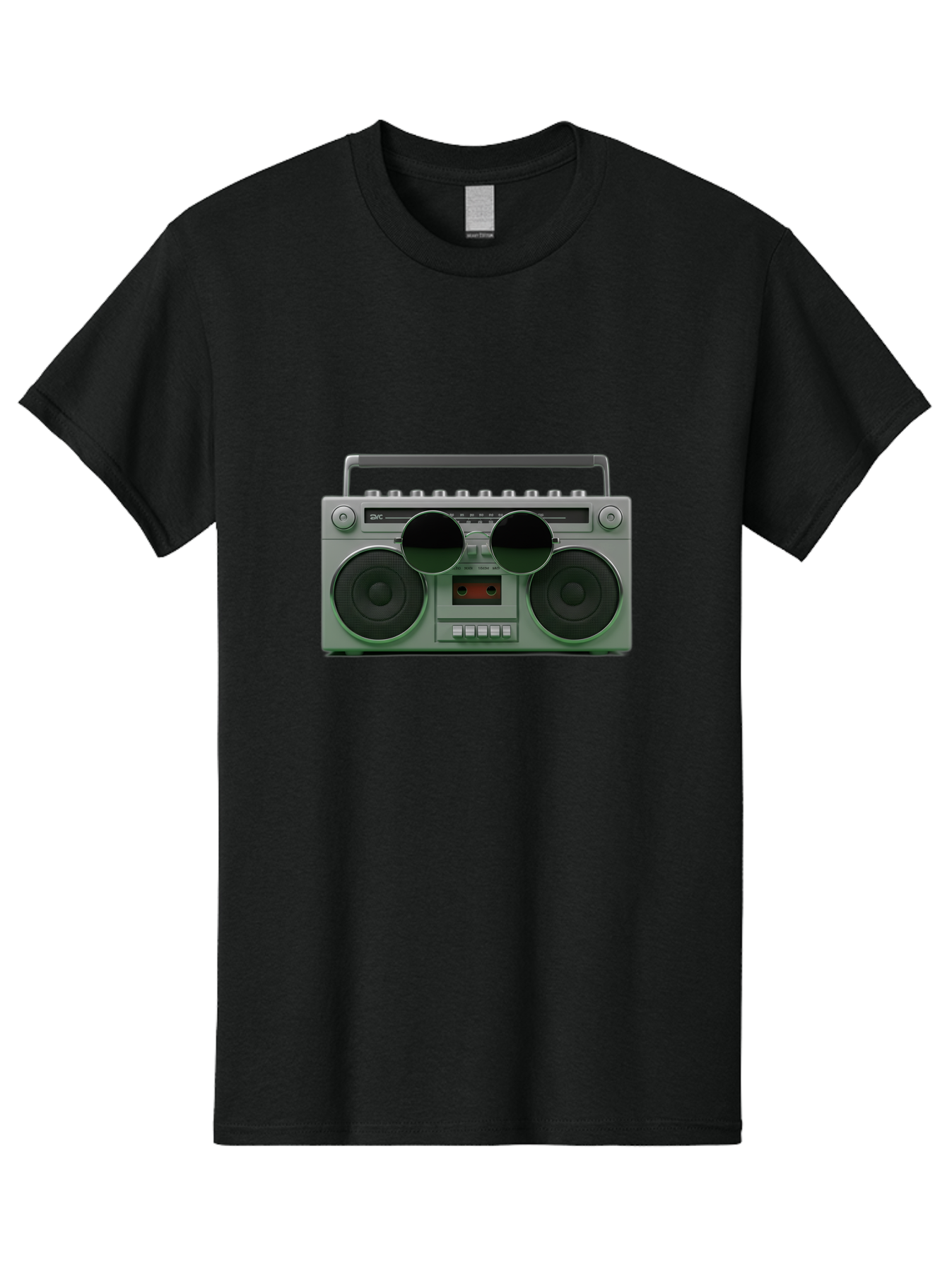 Boombox-3 Men'S Graphic Tee, 100% Cotton, Comfortable Casual Summer Wear, Machine Washable, Retro Boombox, Vintage Audio Equipment, Cassette Player, Portable Music, Nostalgic Technology, Retro Music Player, 80S Music Gear, Baa184 23
