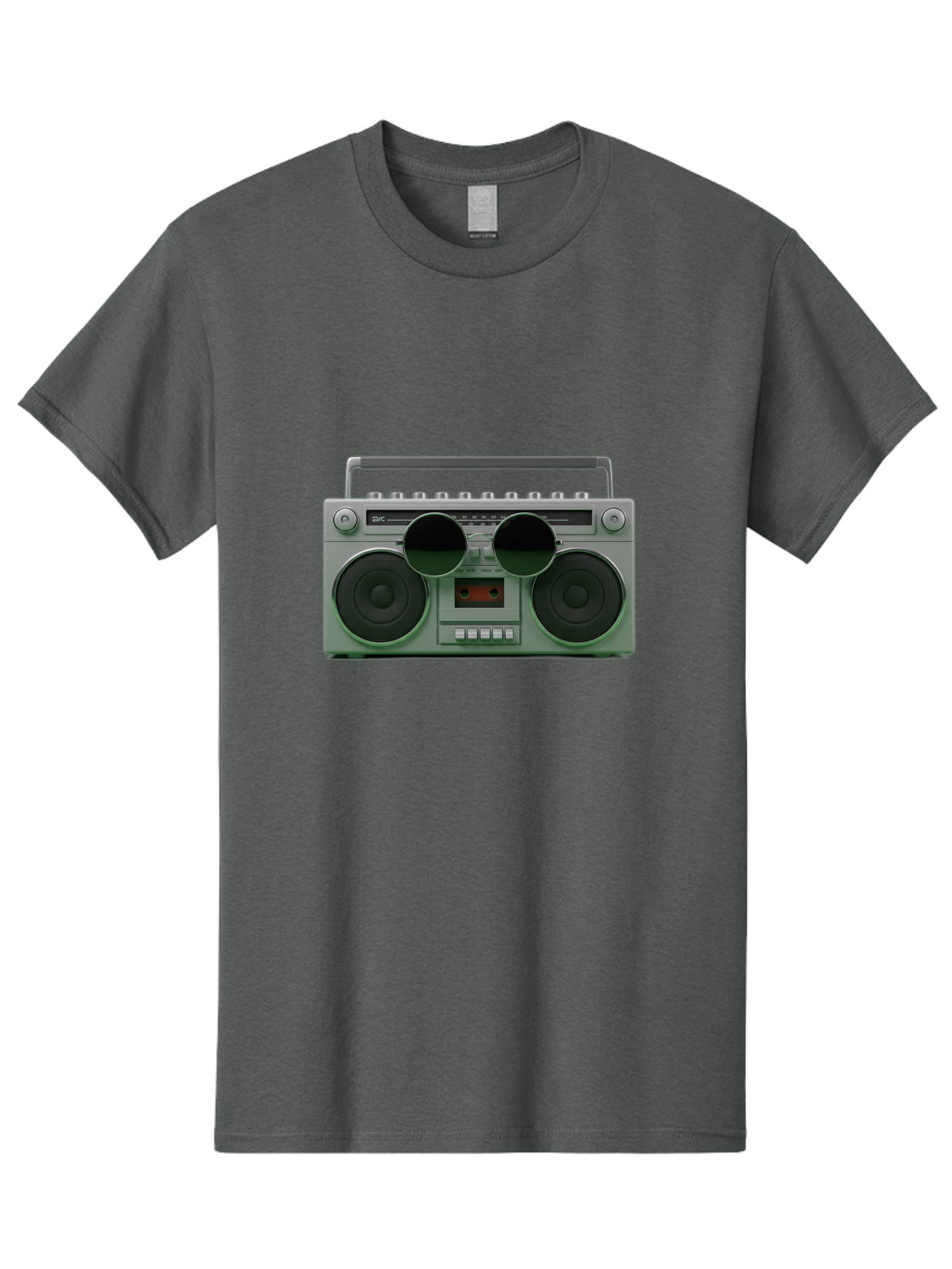 Boombox-3 Men'S Graphic Tee, 100% Cotton, Comfortable Casual Summer Wear, Machine Washable, Retro Boombox, Vintage Audio Equipment, Cassette Player, Portable Music, Nostalgic Technology, Retro Music Player, 80S Music Gear, Baa184 25