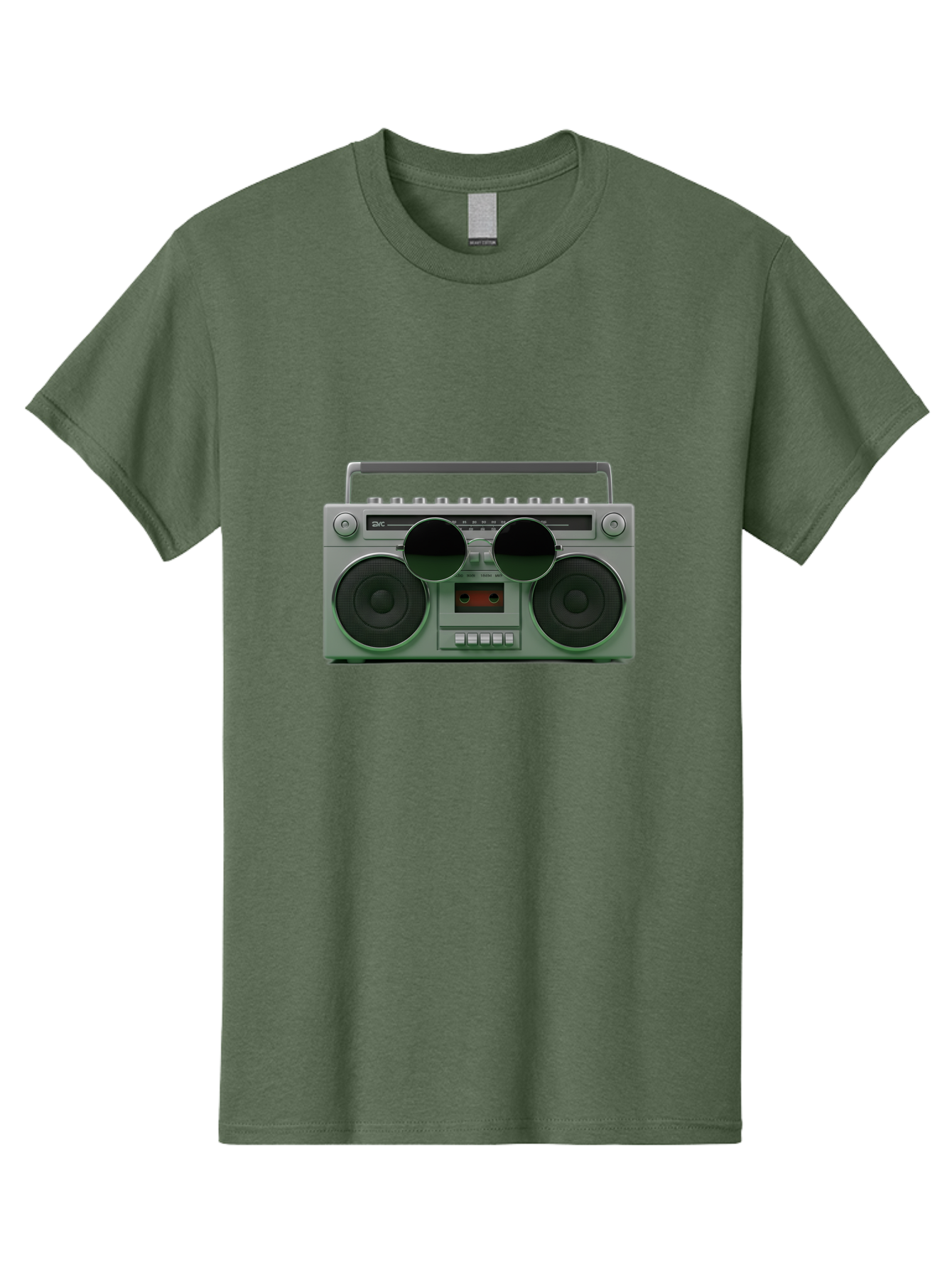 Boombox-3 Men'S Graphic Tee, 100% Cotton, Comfortable Casual Summer Wear, Machine Washable, Retro Boombox, Vintage Audio Equipment, Cassette Player, Portable Music, Nostalgic Technology, Retro Music Player, 80S Music Gear, Baa184 11