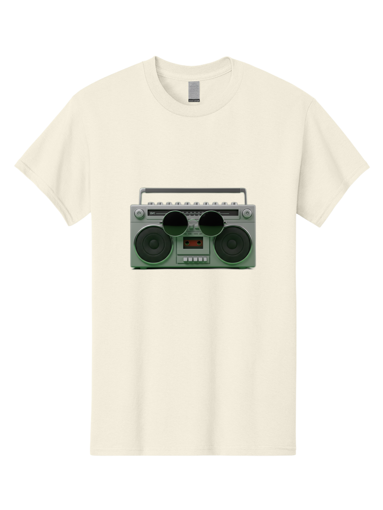 Boombox-3 Men'S Graphic Tee, 100% Cotton, Comfortable Casual Summer Wear, Machine Washable, Retro Boombox, Vintage Audio Equipment, Cassette Player, Portable Music, Nostalgic Technology, Retro Music Player, 80S Music Gear, Baa184 3