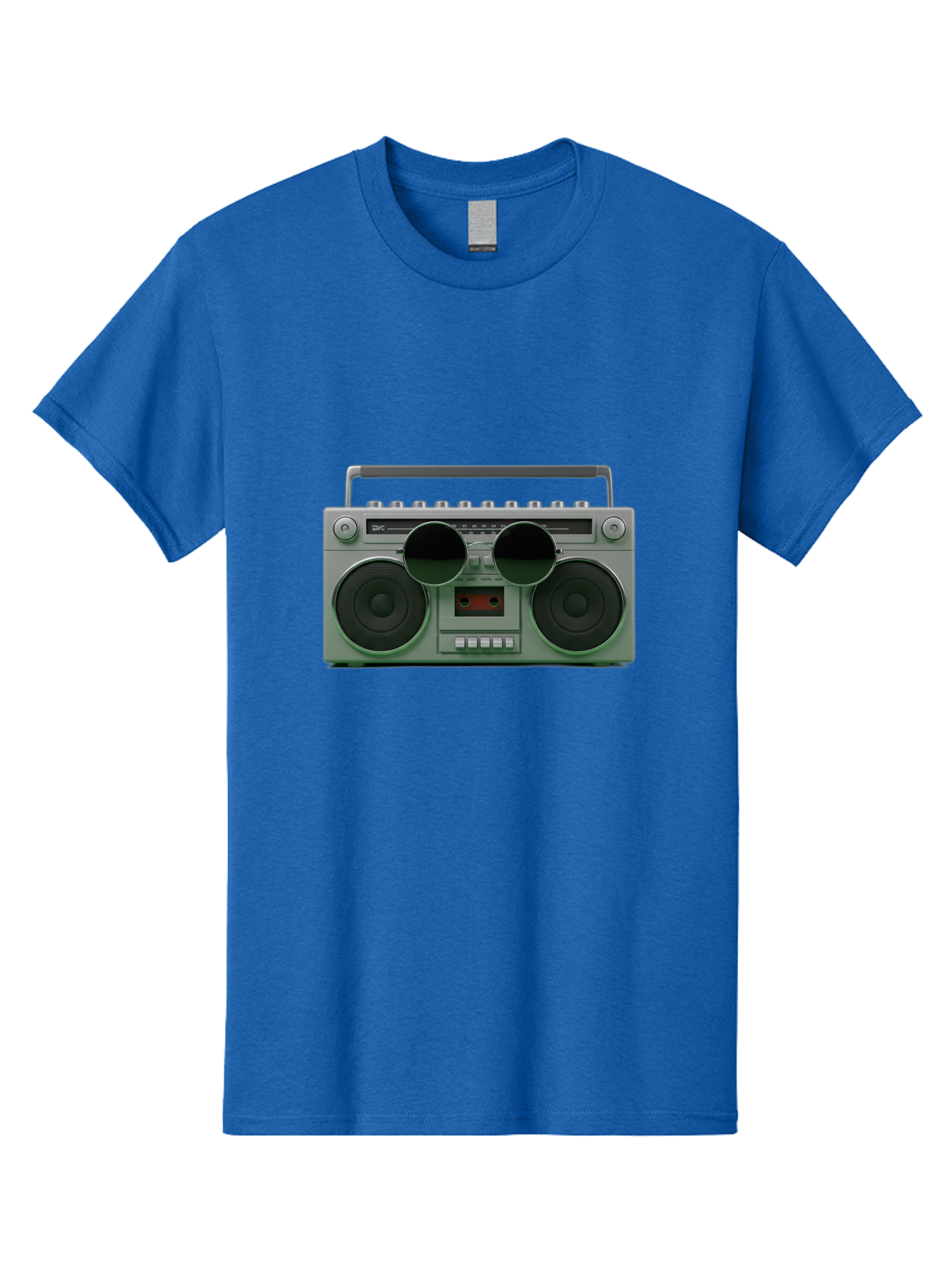 Boombox-3 Men'S Graphic Tee, 100% Cotton, Comfortable Casual Summer Wear, Machine Washable, Retro Boombox, Vintage Audio Equipment, Cassette Player, Portable Music, Nostalgic Technology, Retro Music Player, 80S Music Gear, Baa184 15