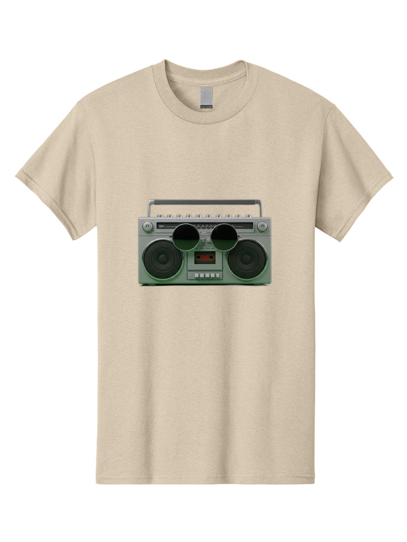 Boombox-3 Men'S Graphic Tee, 100% Cotton, Comfortable Casual Summer Wear, Machine Washable, Retro Boombox, Vintage Audio Equipment, Cassette Player, Portable Music, Nostalgic Technology, Retro Music Player, 80S Music Gear, Baa184 21