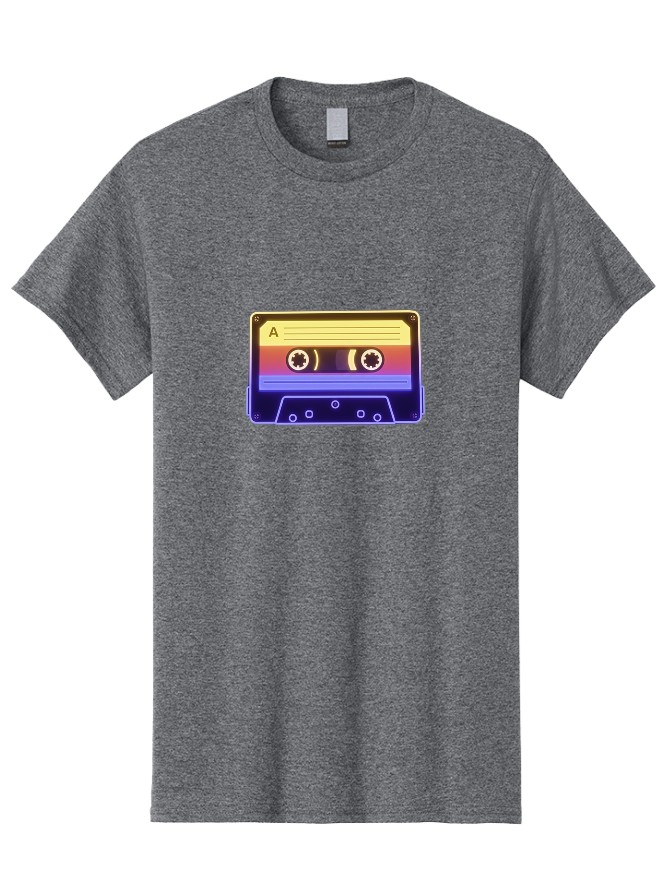 Cassette-Tape-A-1 Men'S Graphic Tee, 100% Cotton, Comfortable Casual Summer Wear, Machine Washable, Retro Cassette Tape, Vintage Music, Nostalgic Technology, 80S And 90S Memorabilia, Mixtape, Cassette Player, Retro Audio Baa265 27