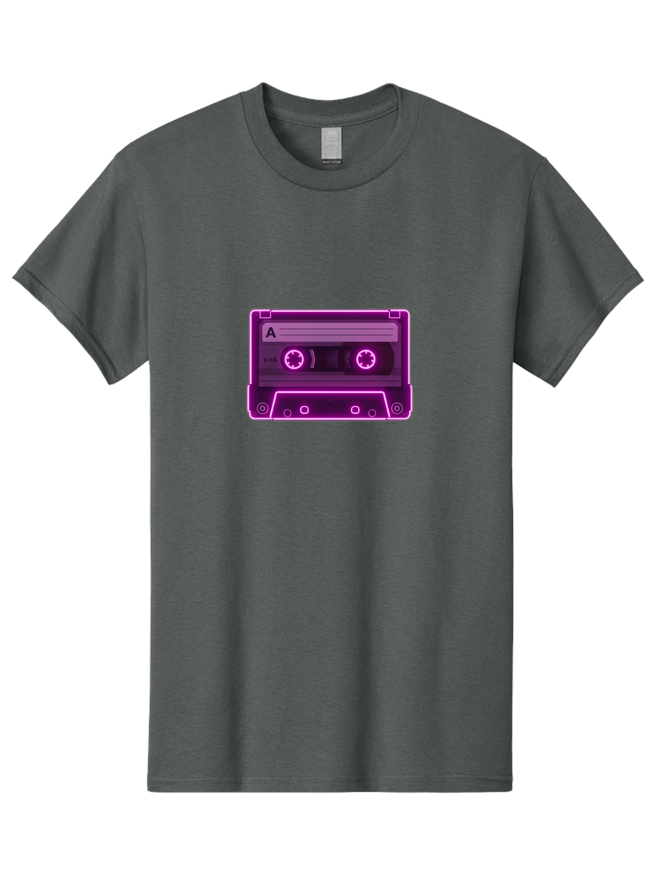 Cassette-Tape-A-3 Men'S Graphic Tee, 100% Cotton, Comfortable Casual Summer Wear, Machine Washable, Cassette Tape, Retro Music, Vintage Technology, Nostalgic Feel, Music Format, Analog Sound, Side A Baa267 15