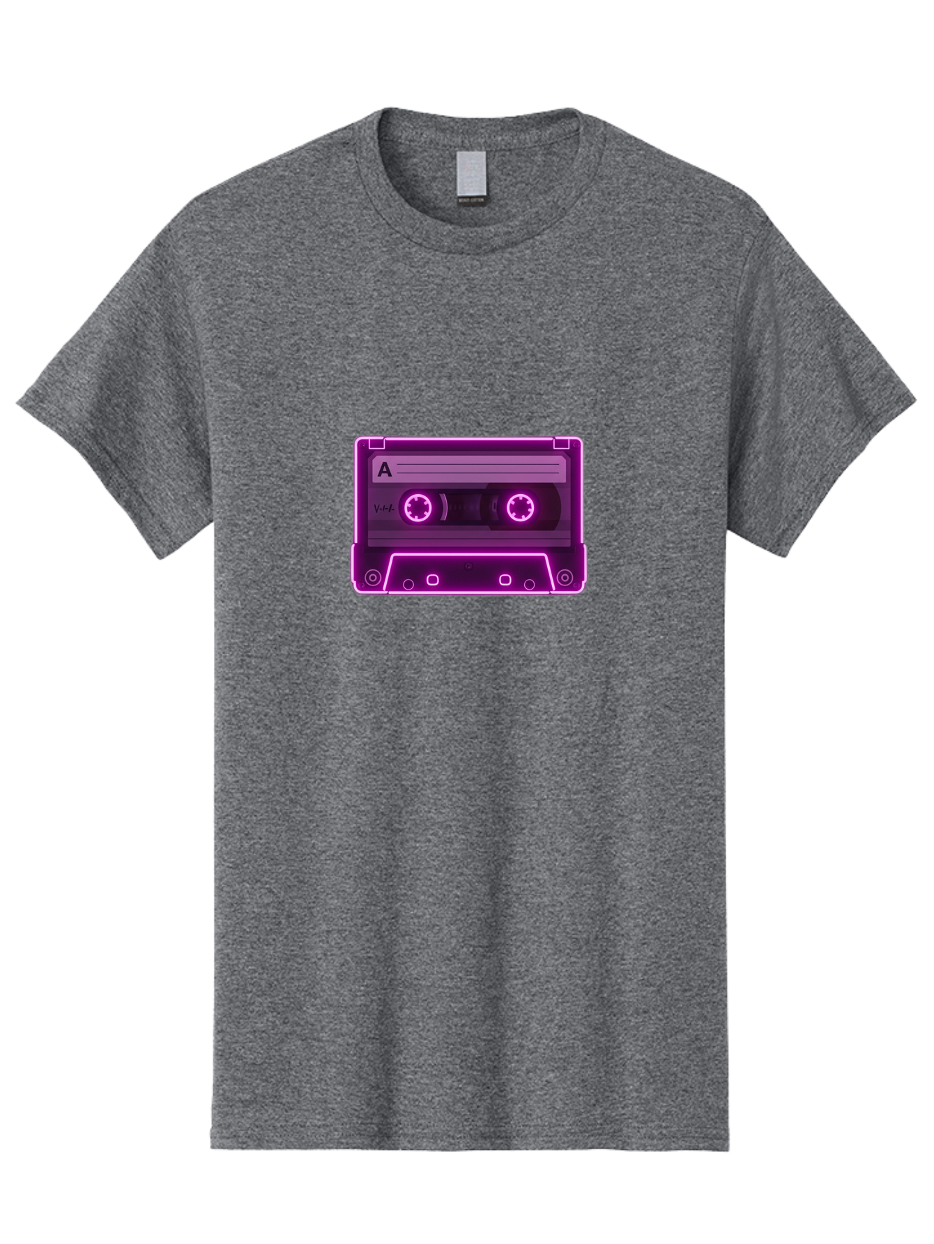 Cassette-Tape-A-3 Men'S Graphic Tee, 100% Cotton, Comfortable Casual Summer Wear, Machine Washable, Cassette Tape, Retro Music, Vintage Technology, Nostalgic Feel, Music Format, Analog Sound, Side A Baa267 19