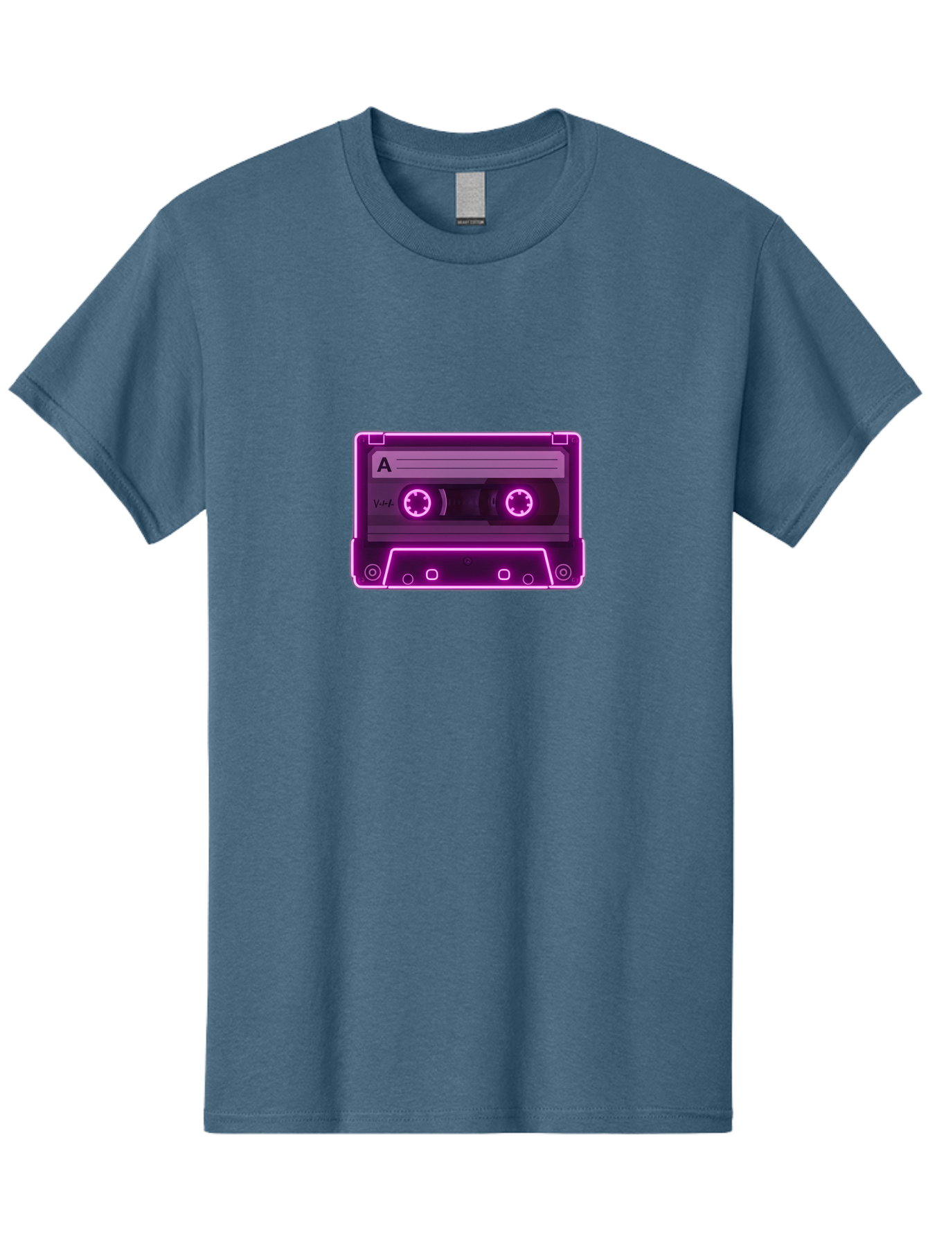 Cassette-Tape-A-3 Men'S Graphic Tee, 100% Cotton, Comfortable Casual Summer Wear, Machine Washable, Cassette Tape, Retro Music, Vintage Technology, Nostalgic Feel, Music Format, Analog Sound, Side A Baa267 3