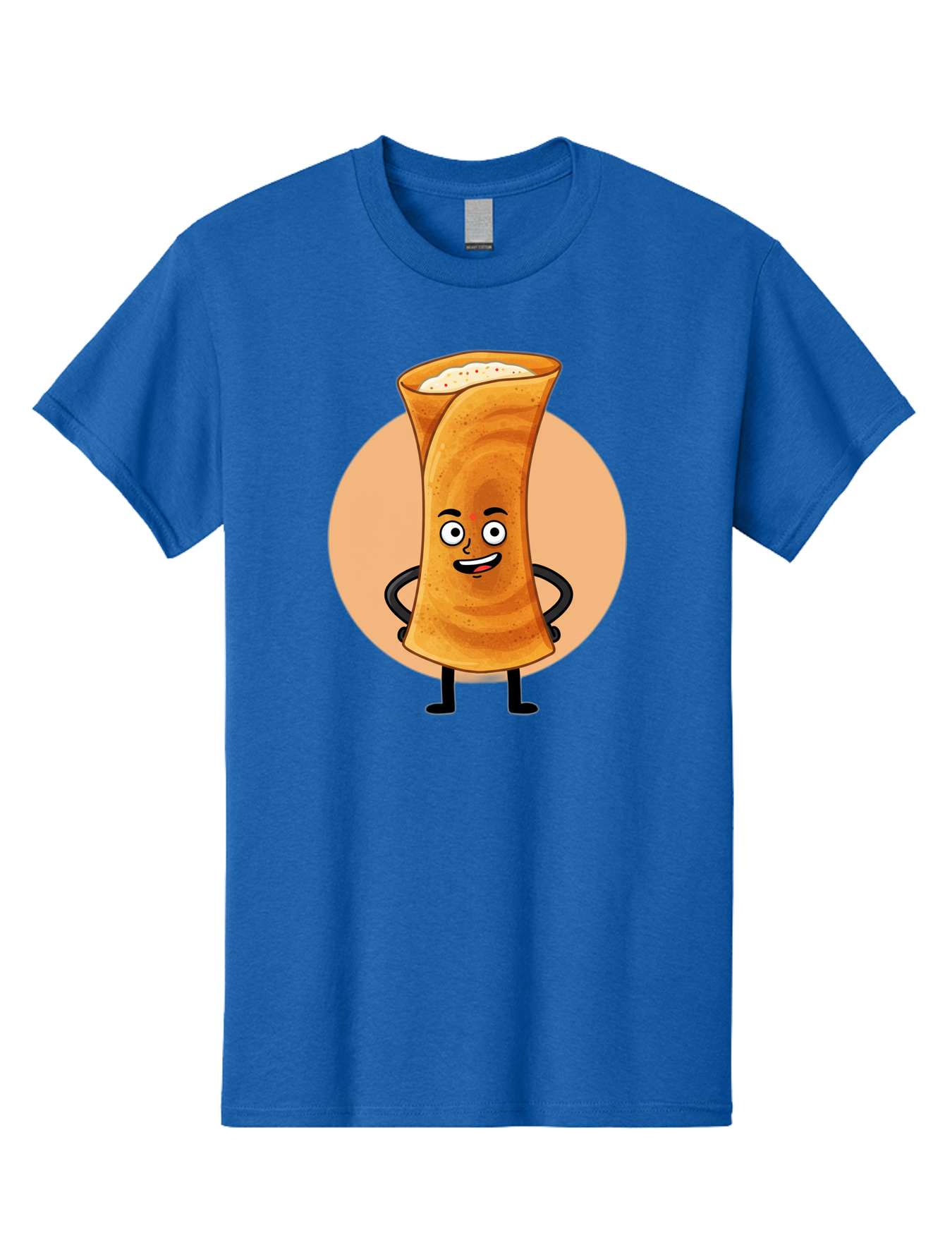 Dabba-Chai Men'S Graphic Tee, 100% Cotton, Comfortable Casual Summer Wear, Machine Washable, Cartoon Cup Of Tea, Dabba Chai, Indian Tea Culture, Anthropomorphic Beverage, Fun Illustration, Masala Chai, Tea Lover, Cute Character Baa437 7