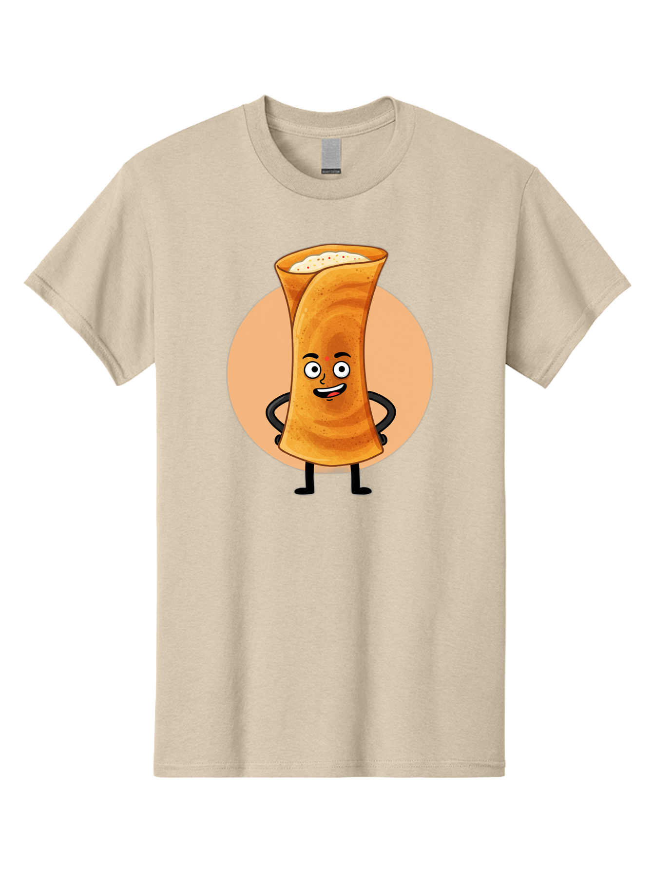 Dabba-Chai Men'S Graphic Tee, 100% Cotton, Comfortable Casual Summer Wear, Machine Washable, Cartoon Cup Of Tea, Dabba Chai, Indian Tea Culture, Anthropomorphic Beverage, Fun Illustration, Masala Chai, Tea Lover, Cute Character Baa437 23