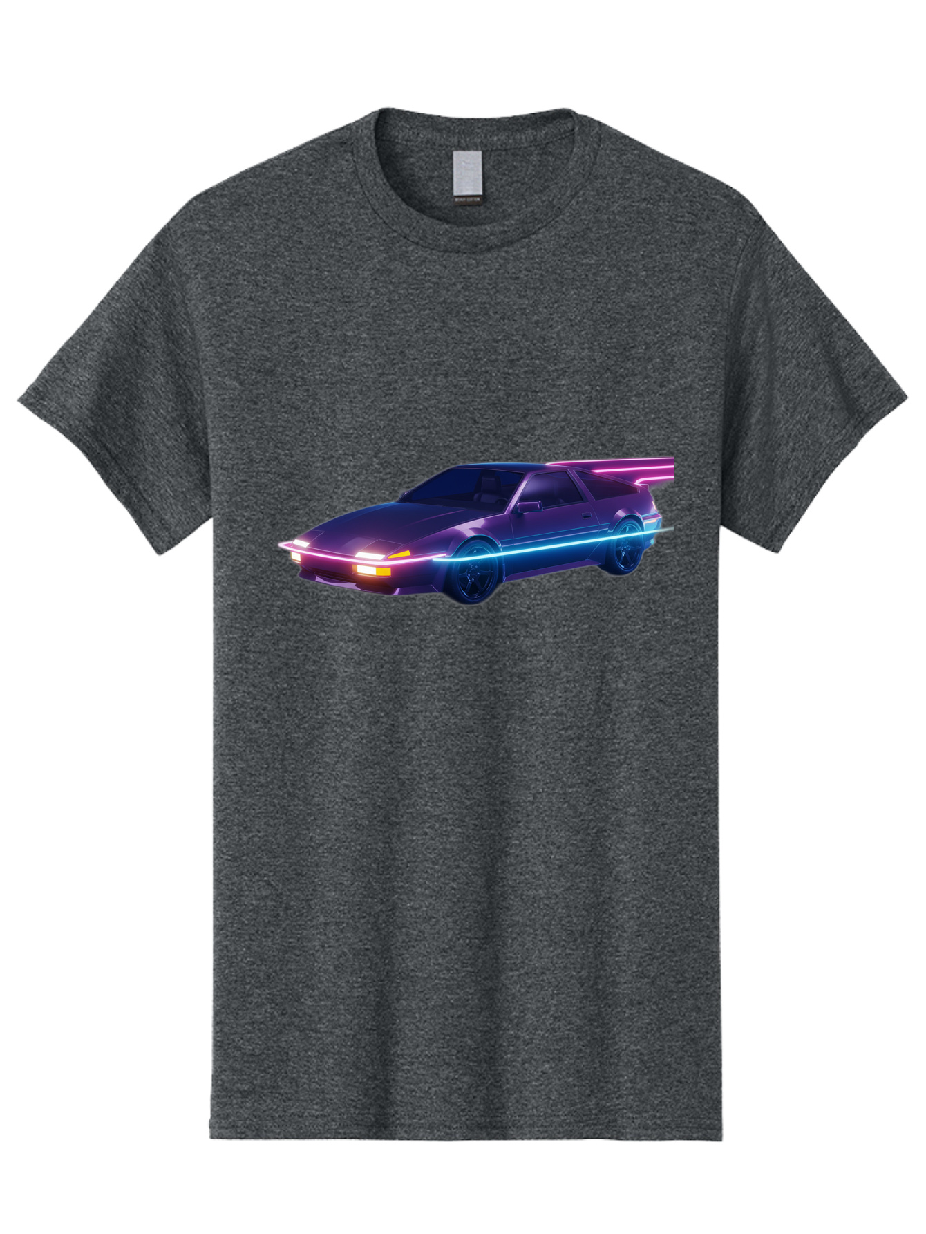 Datsun-280Z Men'S Graphic Tee, 100% Cotton, Comfortable Casual Summer Wear, Machine Washable, Sports Car, Neon Lights, Futuristic Design, Sleek Vehicle, High-Tech Car, Synthwave Aesthetic, Retro-Futurism, Glowing Accents, Modern Style Baa441 29