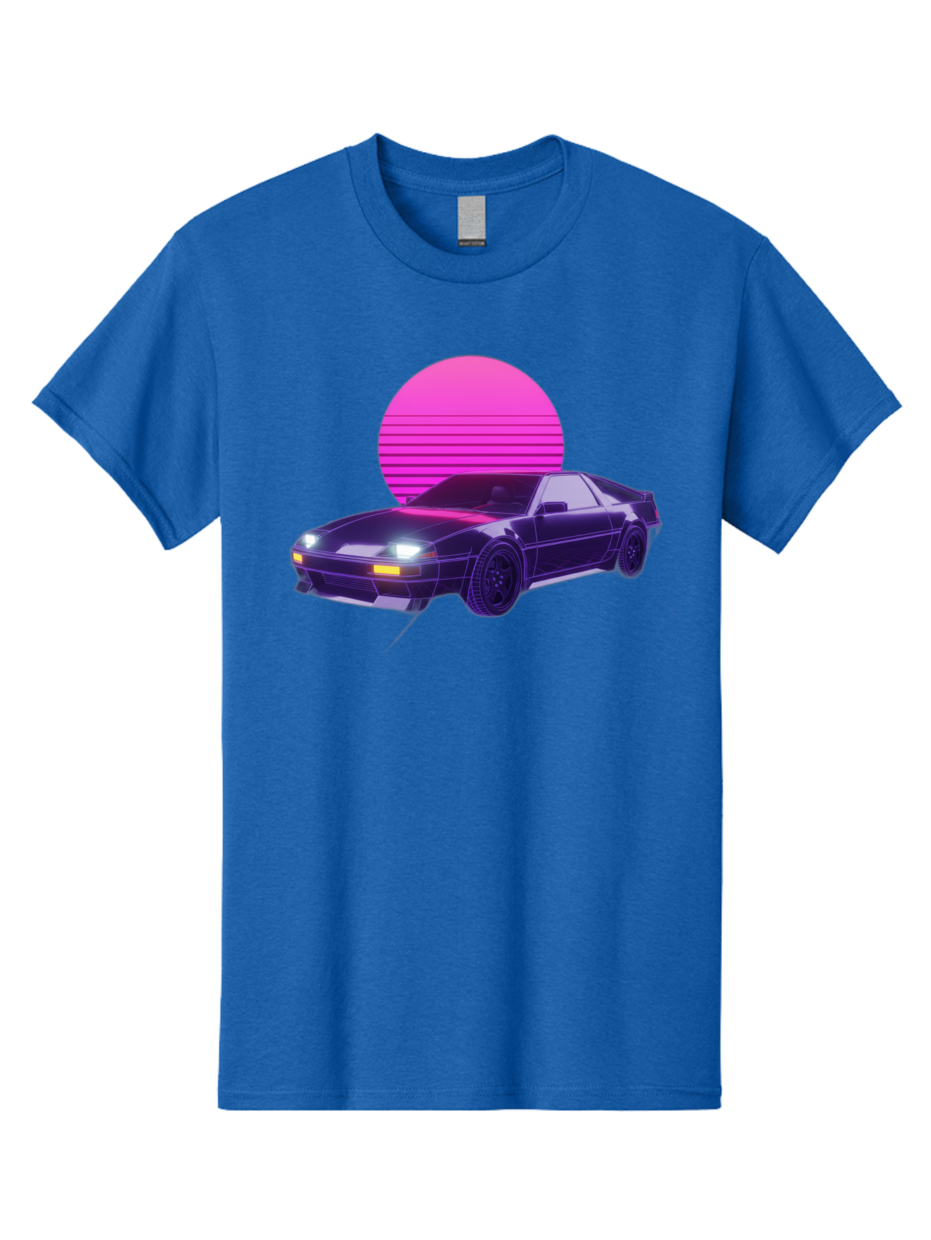 Delorean Men'S Graphic Tee, 100% Cotton, Comfortable Casual Summer Wear, Machine Washable, Delorean Dmc-12 Car, Retro Futuristic Design, Neon Lights, Synthwave Style, Vaporwave Aesthetic, Futuristic Vehicle, Sports Car Baa445 13