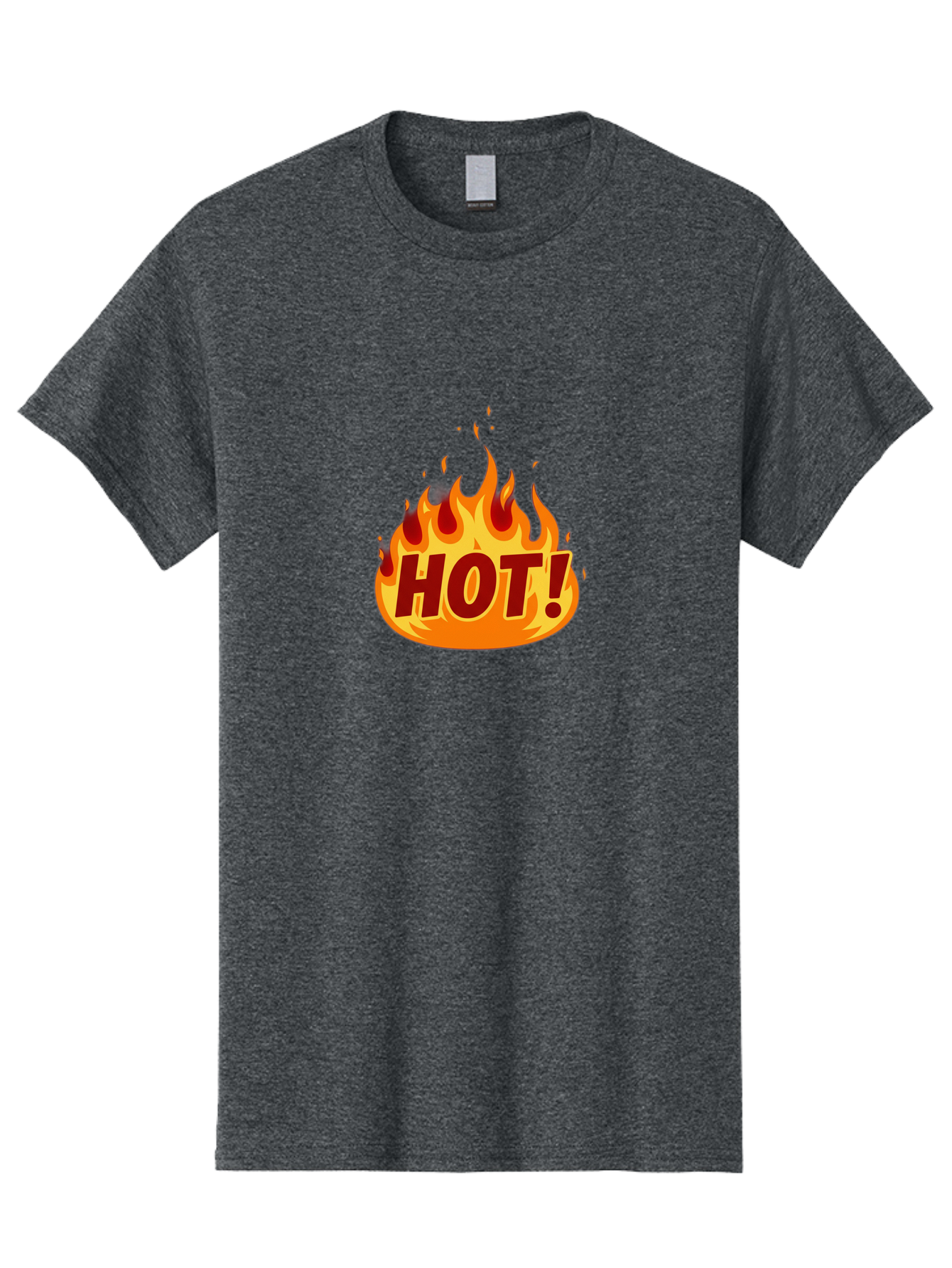 Hot-9 Men'S Graphic Tee, 100% Cotton, Comfortable Casual Summer Wear, Machine Washable, Fire Flames, Hot Deal, Burning Passion, Fiery Energy, Bold Graphics, Intense Design, Hot!, Burning Text Baa808 23