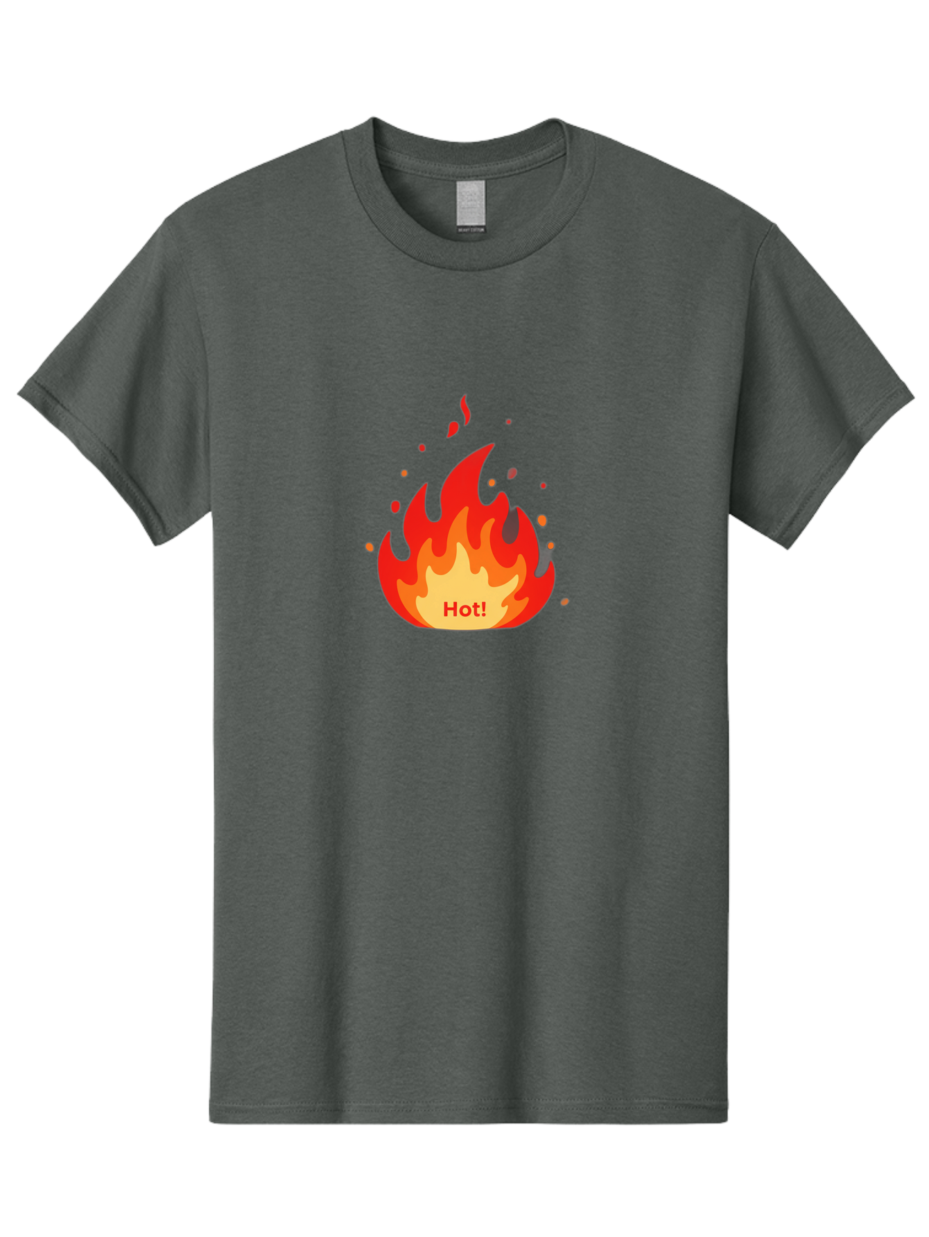 Hot-Flame Men'S Graphic Tee, 100% Cotton, Comfortable Casual Summer Wear, Machine Washable, Fire Icon, Hot Trend, Vibrant Flames, Burning Passion, Red And Orange Hues, Bold Graphics, Modern Design, Trendy Visuals Baa809 29