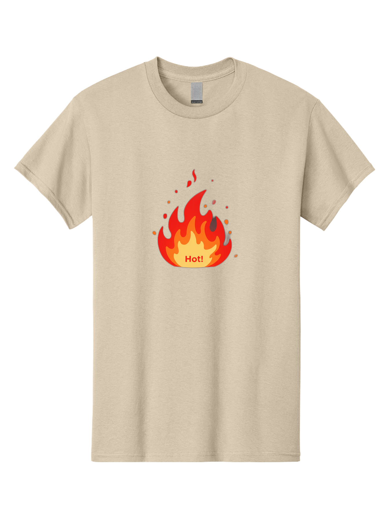 Hot-Flame Men'S Graphic Tee, 100% Cotton, Comfortable Casual Summer Wear, Machine Washable, Fire Icon, Hot Trend, Vibrant Flames, Burning Passion, Red And Orange Hues, Bold Graphics, Modern Design, Trendy Visuals Baa809 23