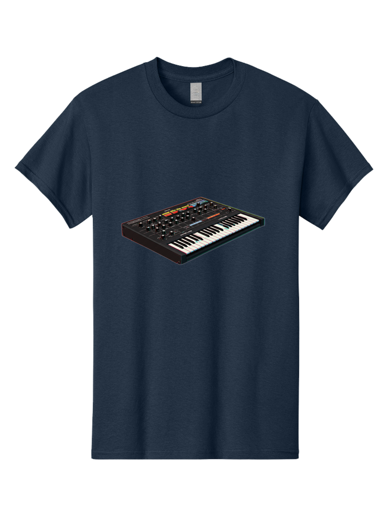 Korg-Minilogue-2 Men'S Graphic Tee, 100% Cotton, Comfortable Casual Summer Wear, Machine Washable, Synthesizer Keyboard, Music Production, Sound Design, Analog Synthesizer, Electronic Music, Musical Instrument, Korg Synthesizer, Baa905 11