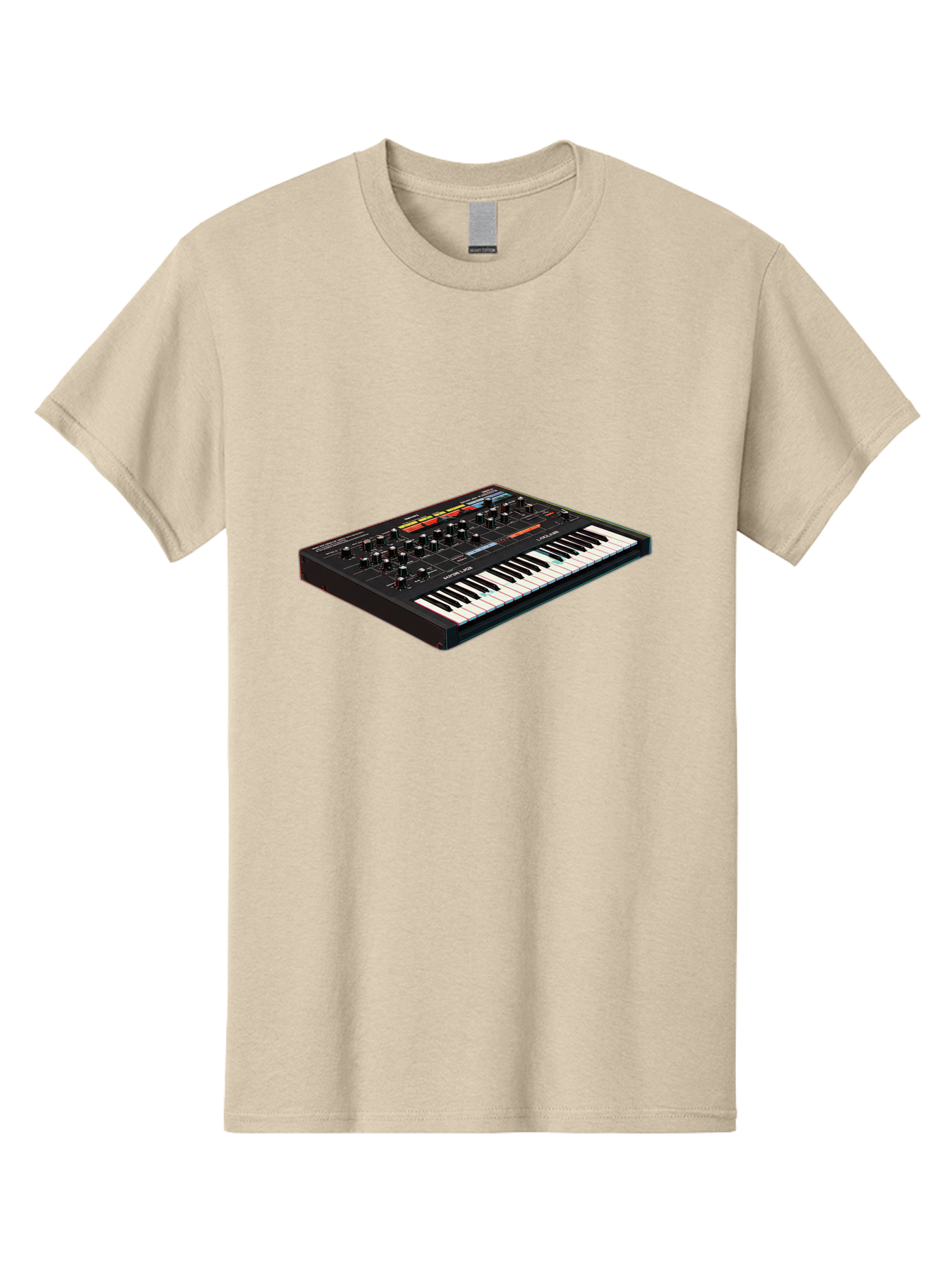 Korg-Minilogue-2 Men'S Graphic Tee, 100% Cotton, Comfortable Casual Summer Wear, Machine Washable, Synthesizer Keyboard, Music Production, Sound Design, Analog Synthesizer, Electronic Music, Musical Instrument, Korg Synthesizer, Baa905 29