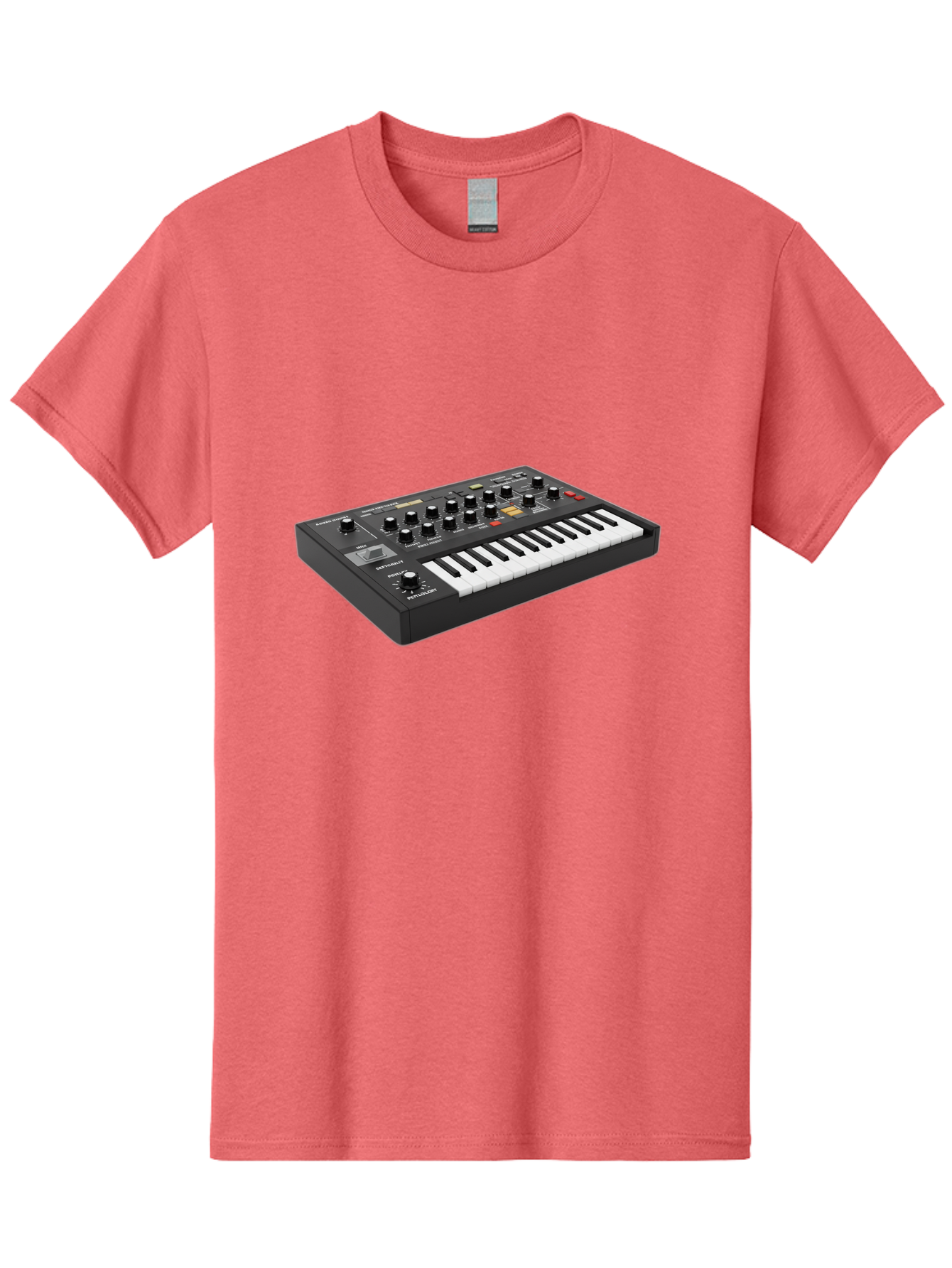 Korg-Minilogue-3 Men'S Graphic Tee, 100% Cotton, Comfortable Casual Summer Wear, Machine Washable, Korg Minilogue Synthesizer, Music Production Equipment, Sound Design Tools, Analog Synthesizer, Electronic Music Gear, Audio Processing Units, Baa906 3