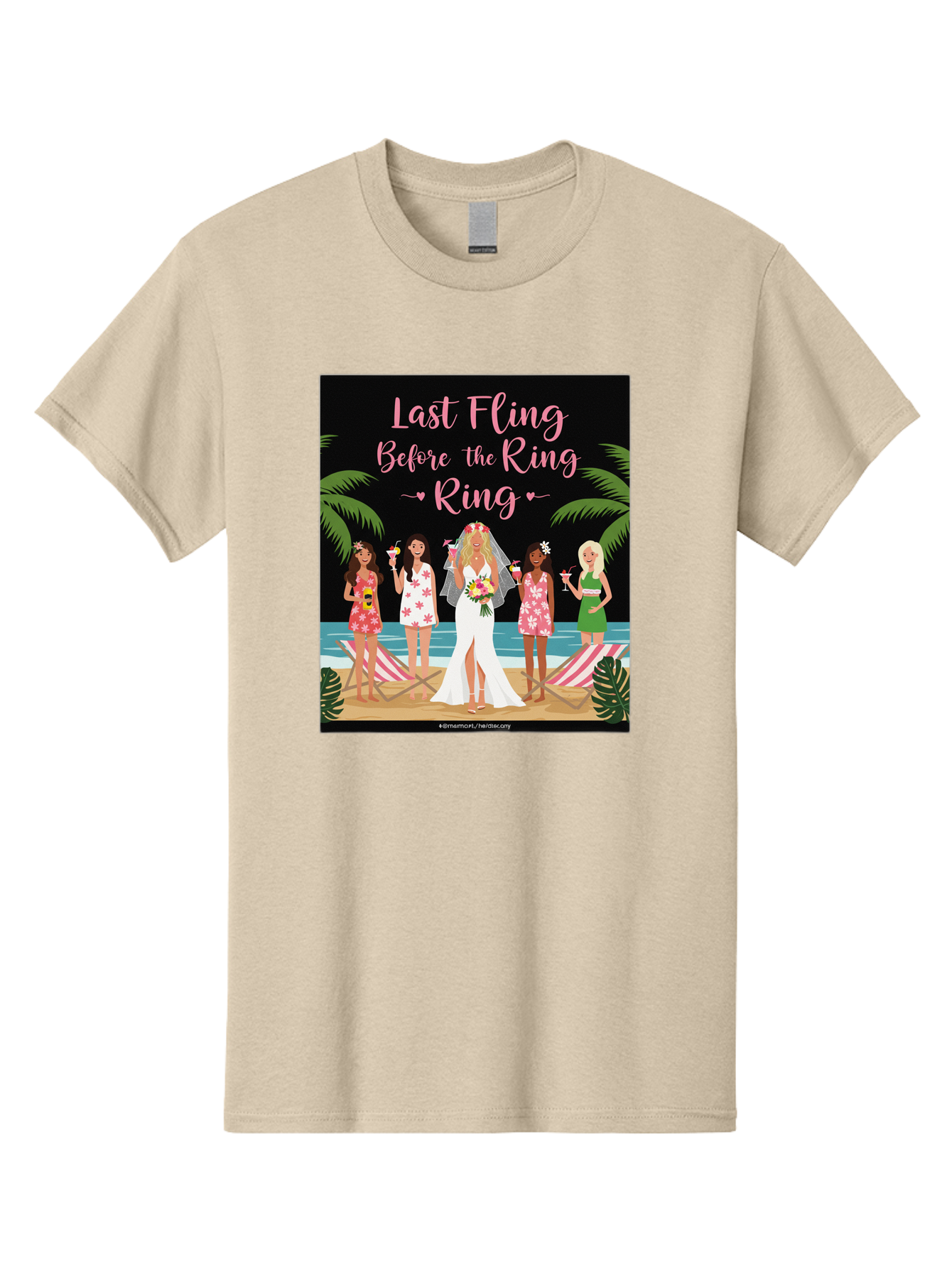 Last-Fling-Before-The-Ring Men'S Graphic Tee, 100% Cotton, Comfortable Casual Summer Wear, Machine Washable, Bride To Be, Bachelorette Party, Beach Vacation, Girls Trip, Tropical Getaway, Celebration, Hen Party, Wedding, Baa912 15