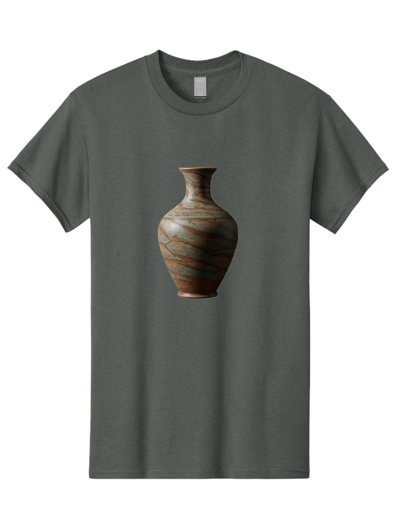 Marbled-Vase Men'S Graphic Tee, 100% Cotton, Comfortable Casual Summer Wear, Machine Washable, Marbled Vase, Decorative Vase, Elegant Design, Sophisticated Interior, Home Decor, Luxury Vase, Modern Art, Unique Pattern, Ornate Vase, Baa968 25