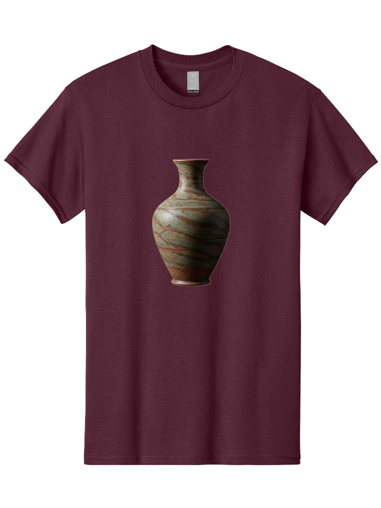 Marbled-Vase Men'S Graphic Tee, 100% Cotton, Comfortable Casual Summer Wear, Machine Washable, Marbled Vase, Decorative Vase, Elegant Design, Sophisticated Interior, Home Decor, Luxury Vase, Modern Art, Unique Pattern, Ornate Vase, Baa968 23